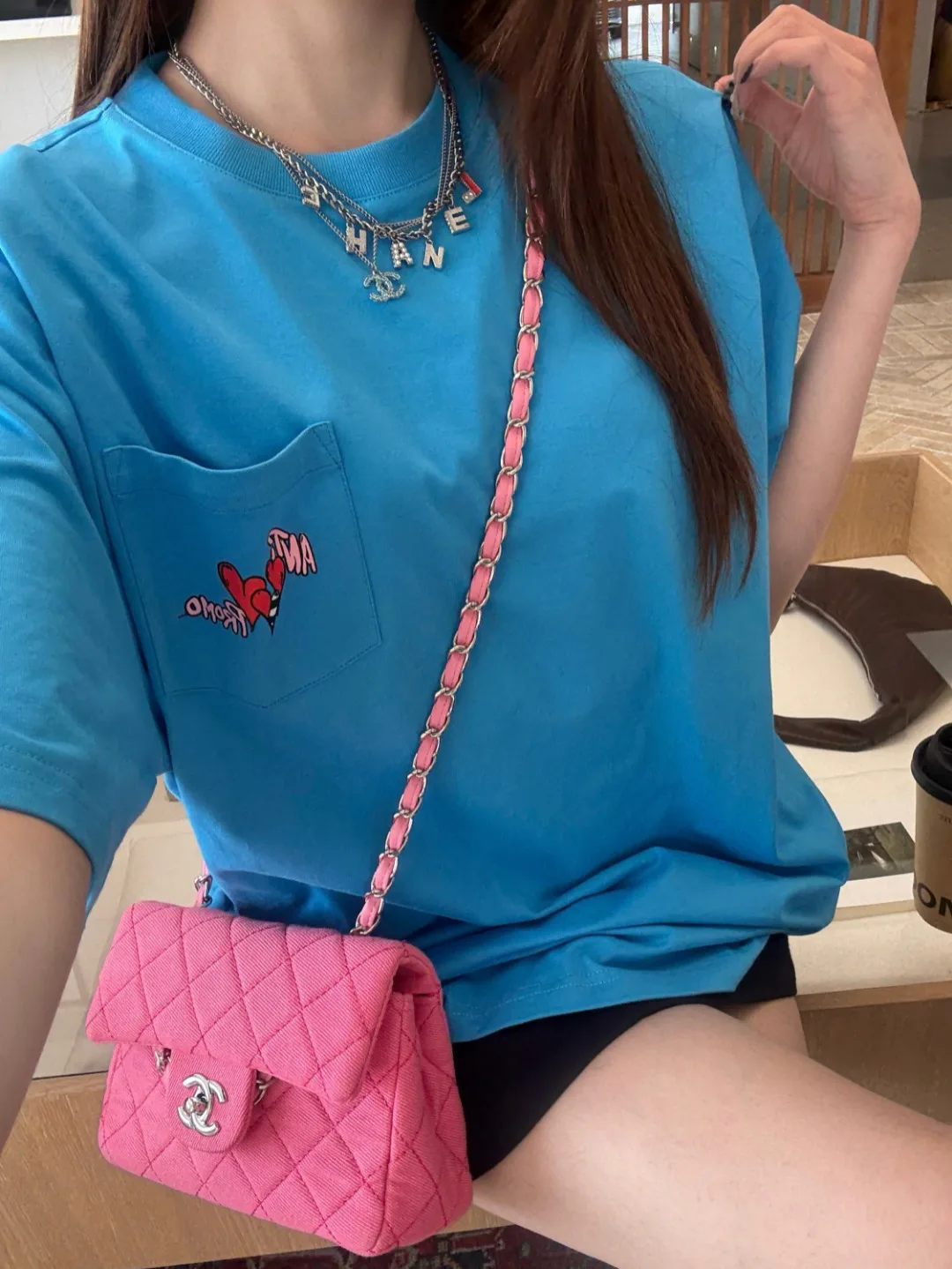 Футболки Женские Chrome Hearts 1920555