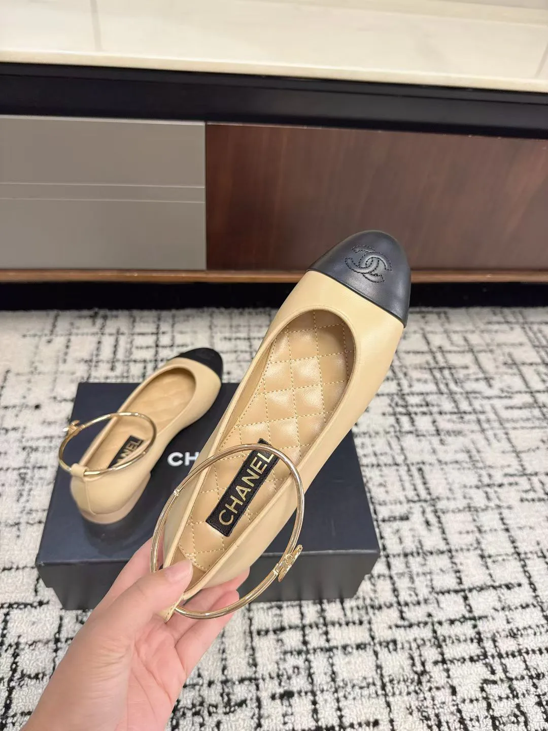 Балетки Женские Chanel 380929