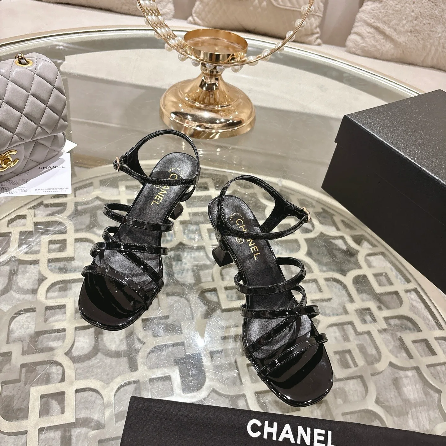 Босоножки Женские Chanel 384922