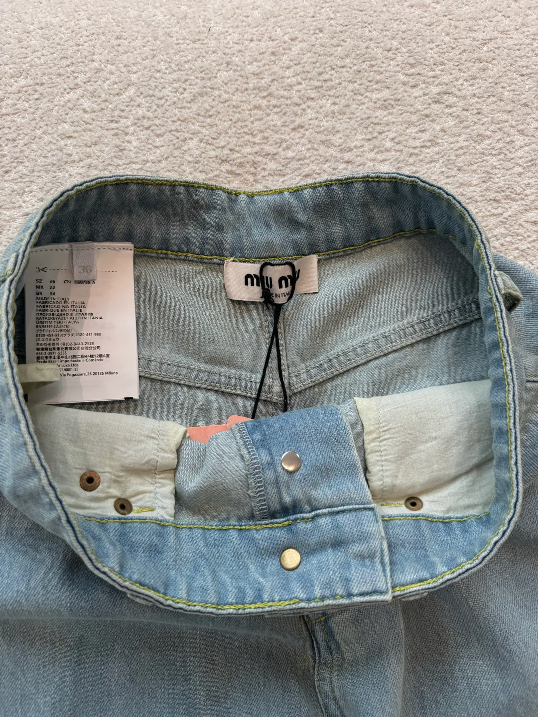 Джинсы Женские Miu Miu 12938724