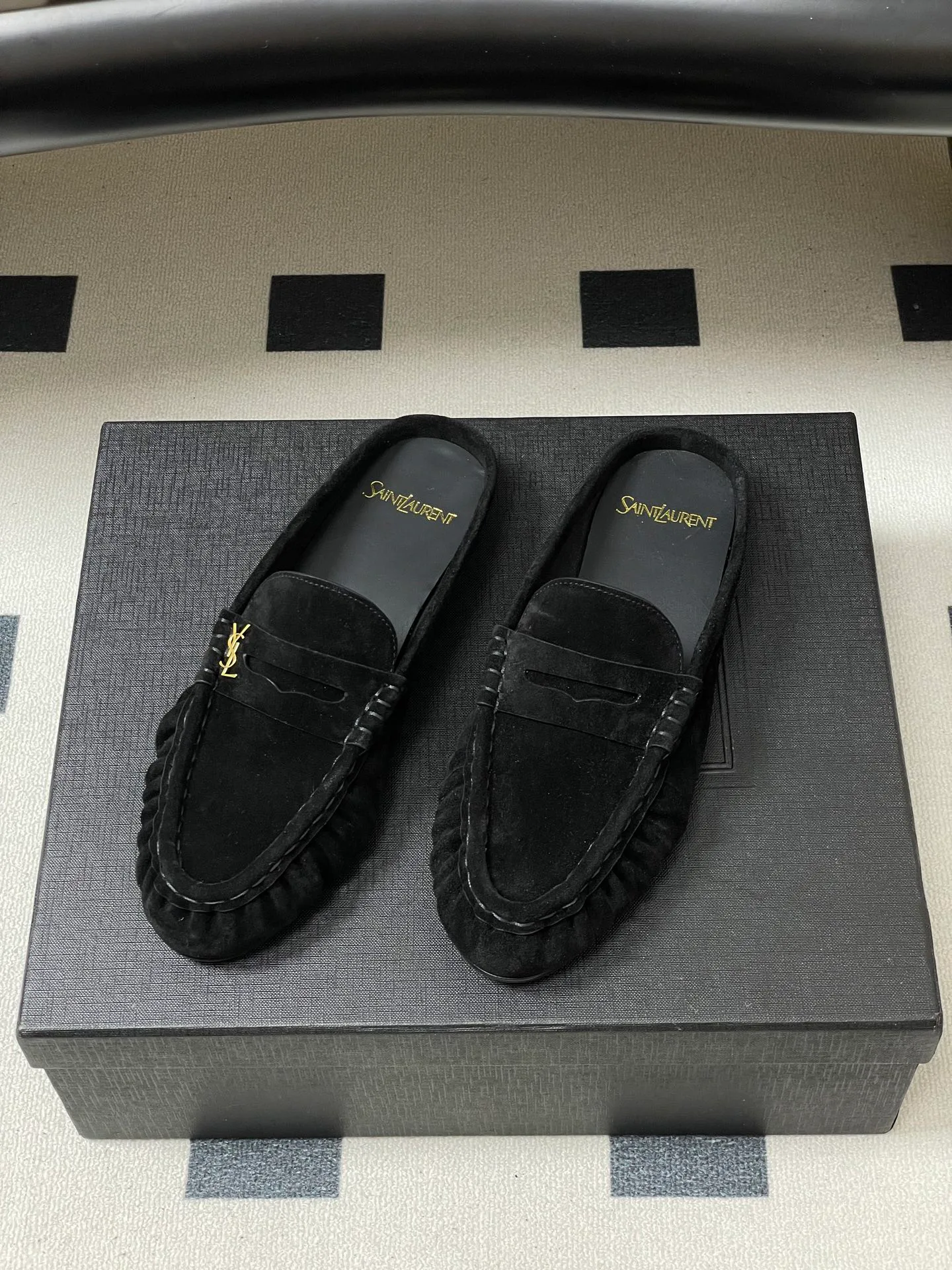 Мюли Женские Saint Laurent 555364