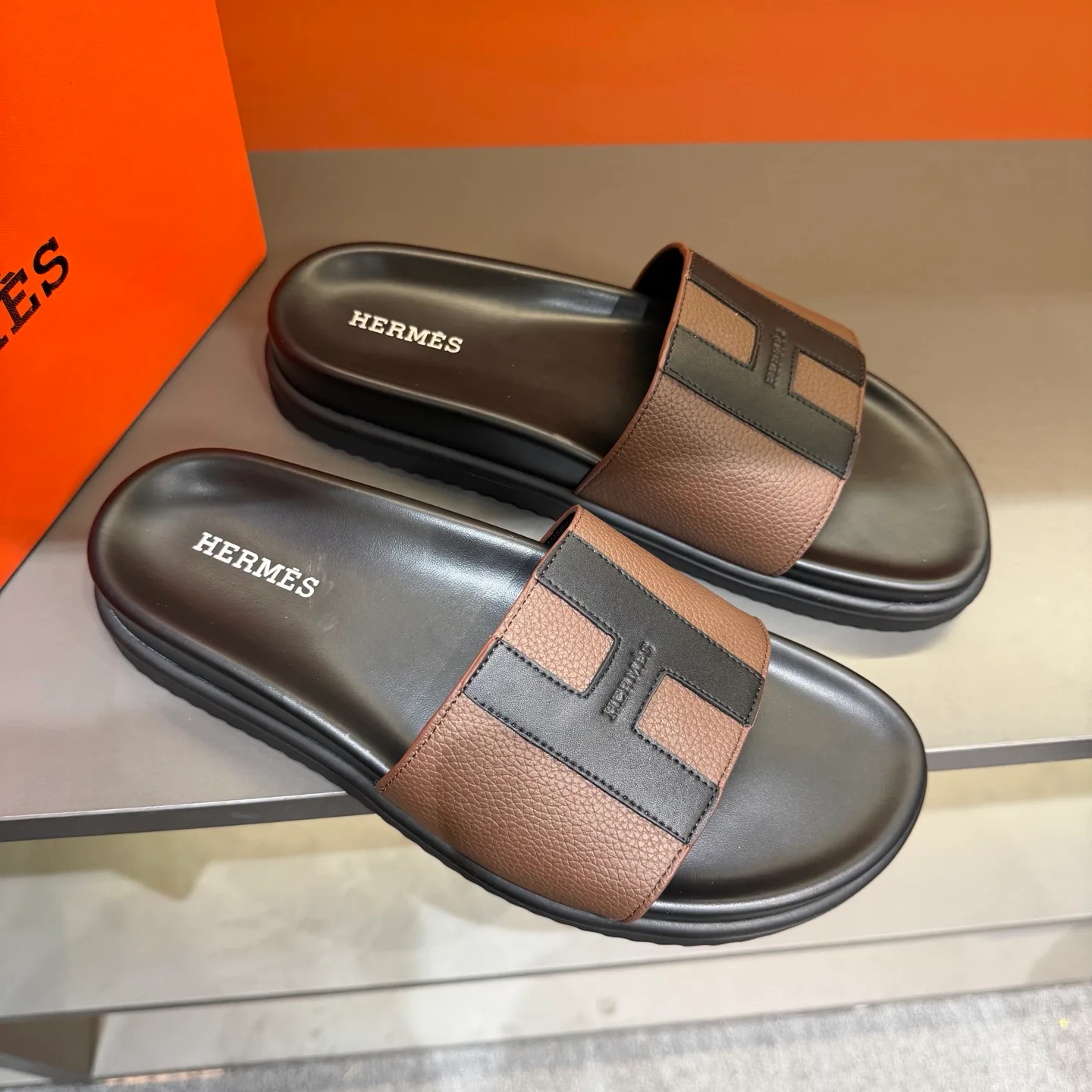 Шлепанцы Мужские Hermes 9737027