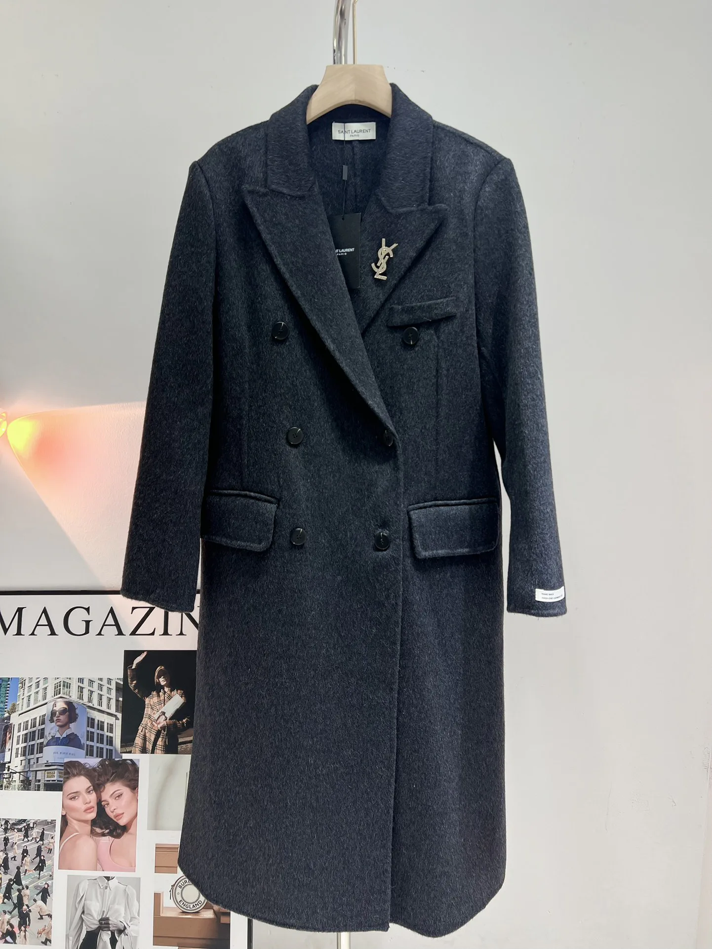 Пальто Женские Saint Laurent 855981