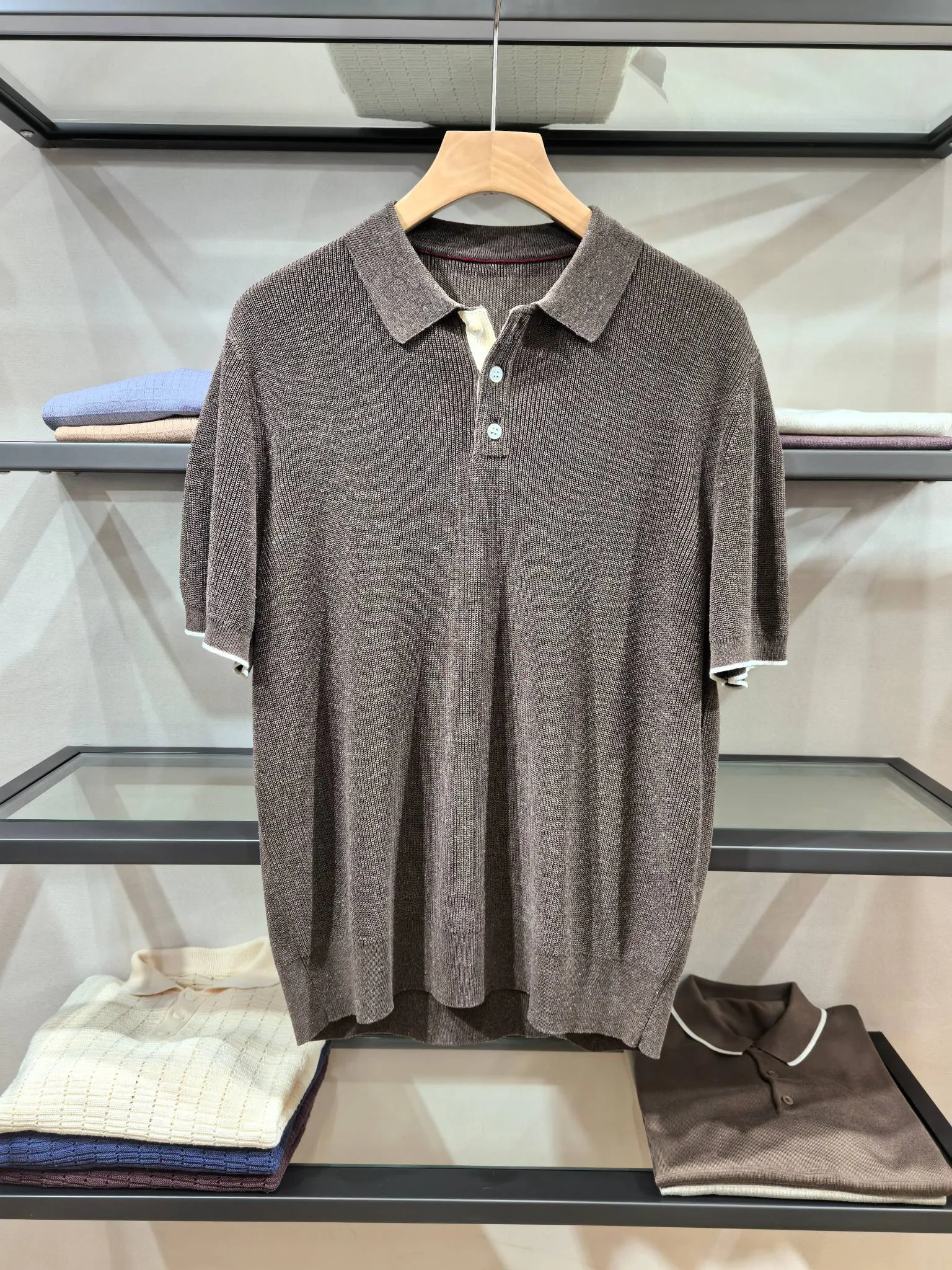 Футболки Мужские Brunello Cucinelli 10036750