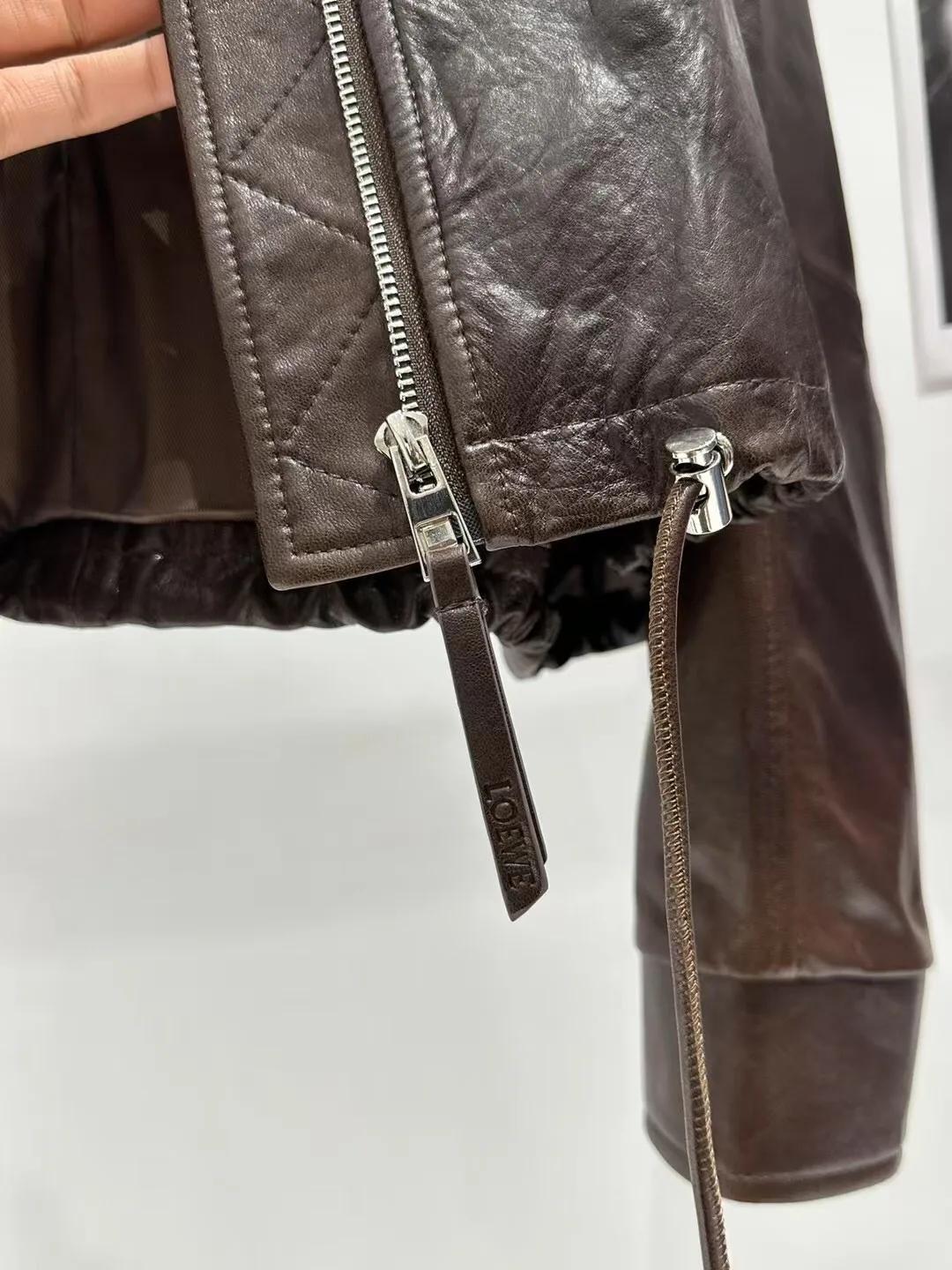 Кожаные Куртки И Дублёнки Женские Loewe 11429005
