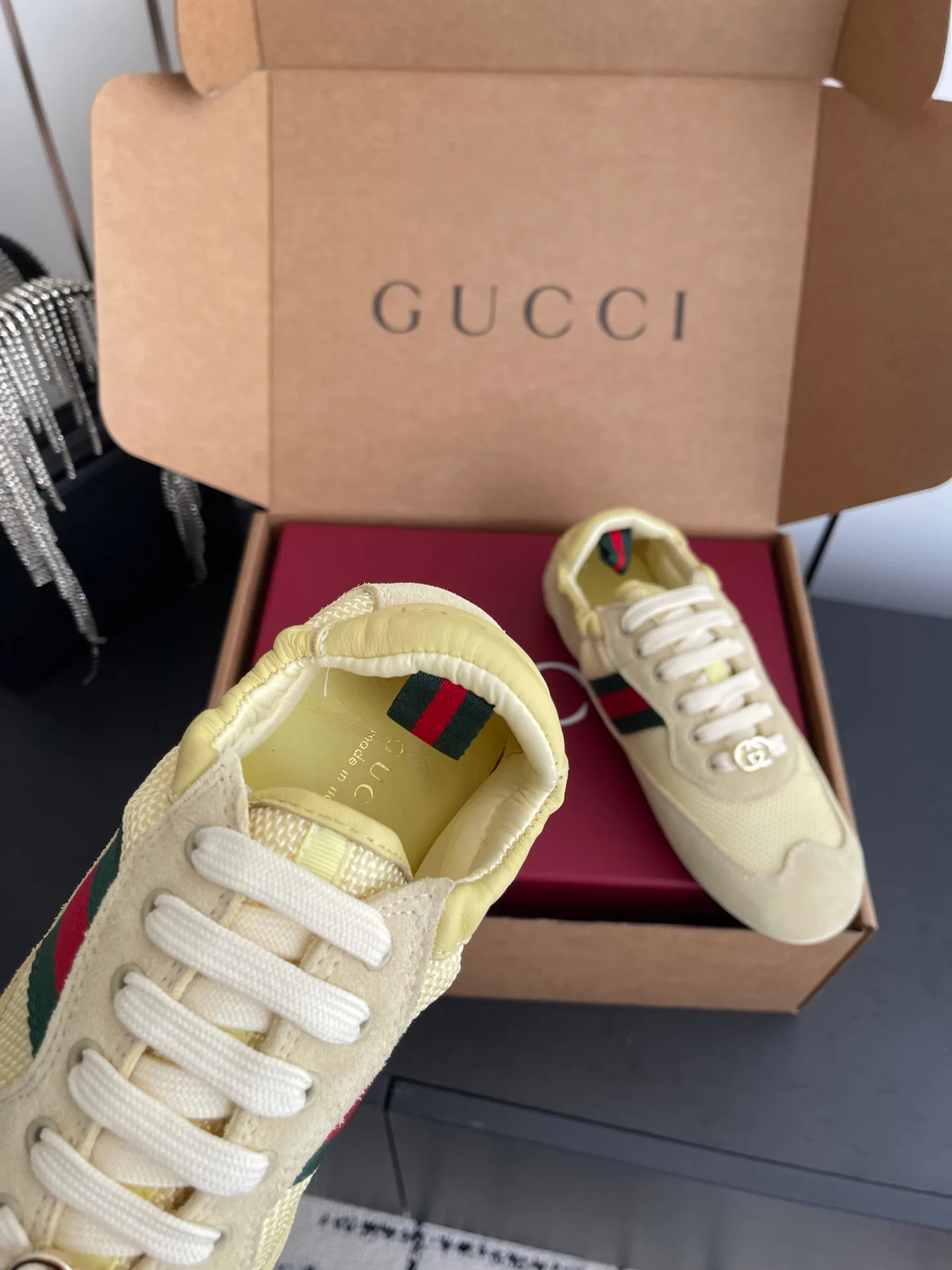 Кроссовки Женские Gucci 447260
