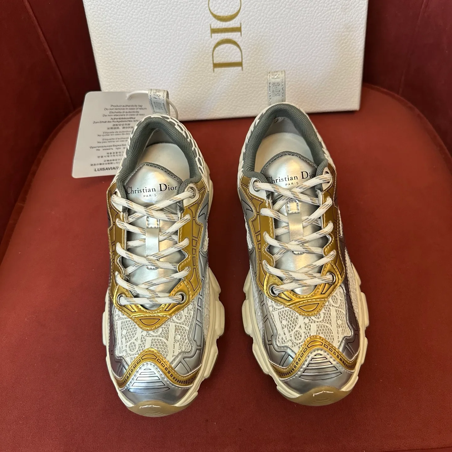 Кроссовки Женские Christian Dior 1248656
