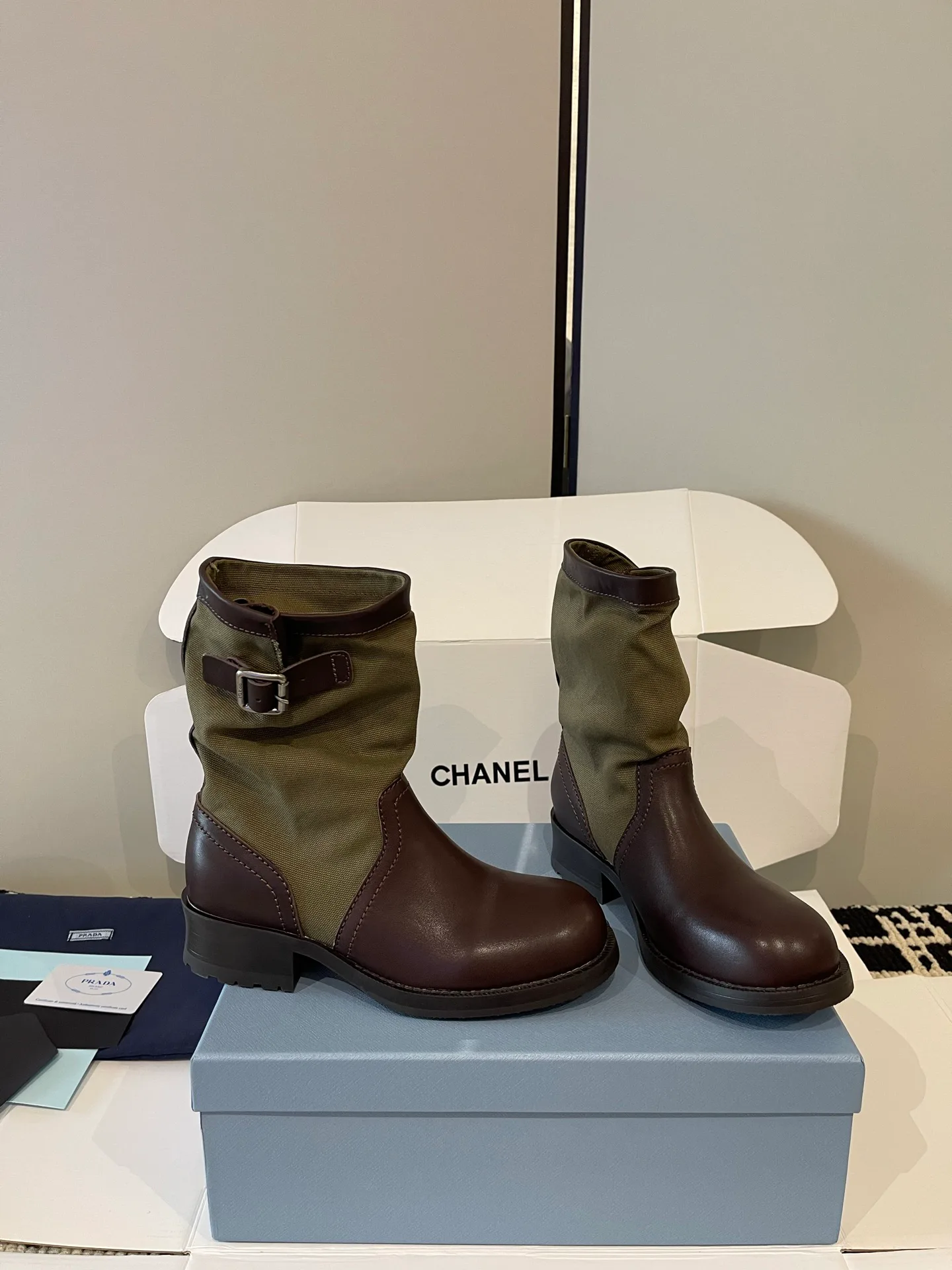 Ботинки Женские Prada 18283618