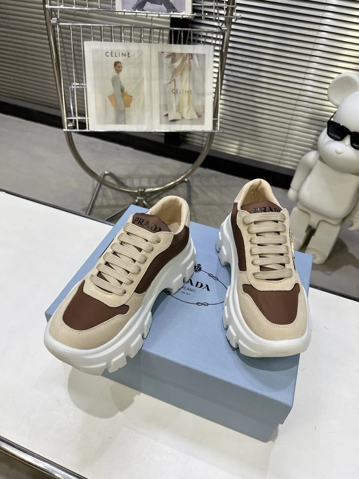 Кроссовки Женские Prada 17371784