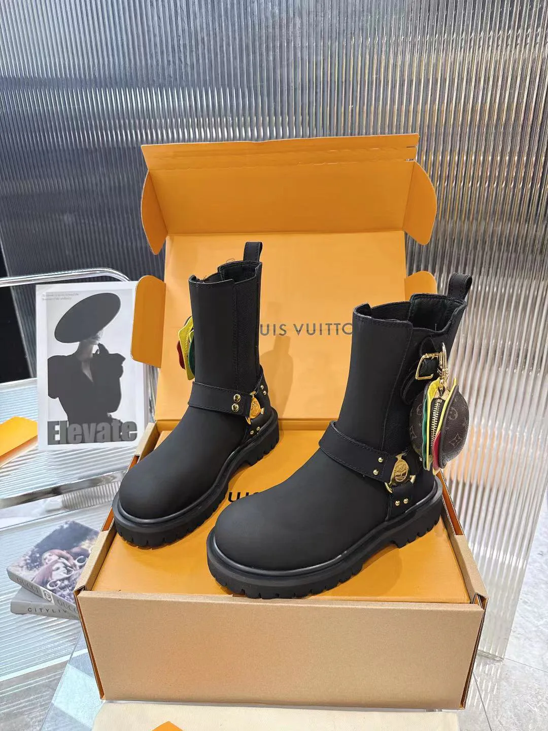 Ботинки Женские Louis Vuitton 655652