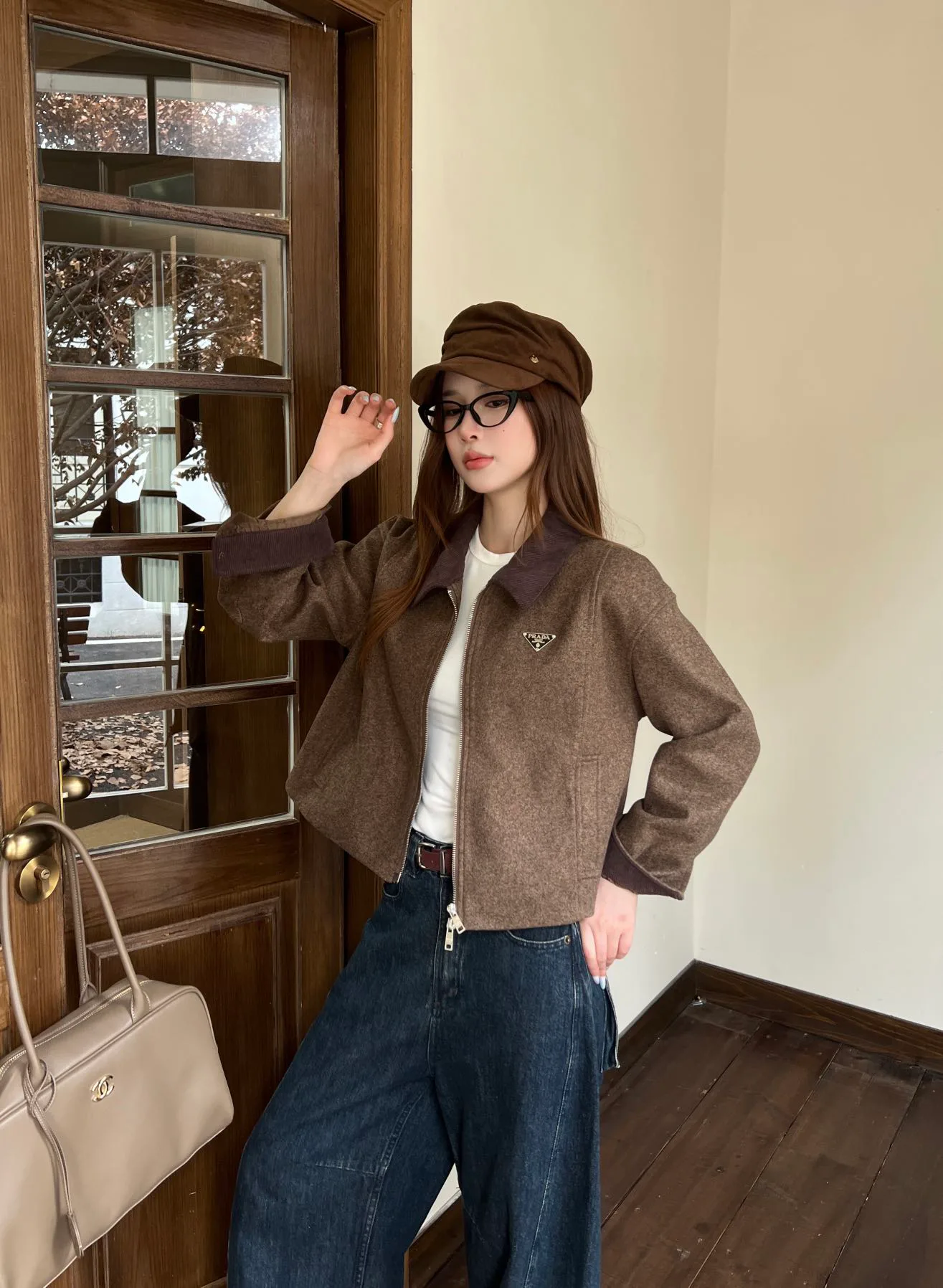 Куртки И Пуховики Женские Prada 18348133