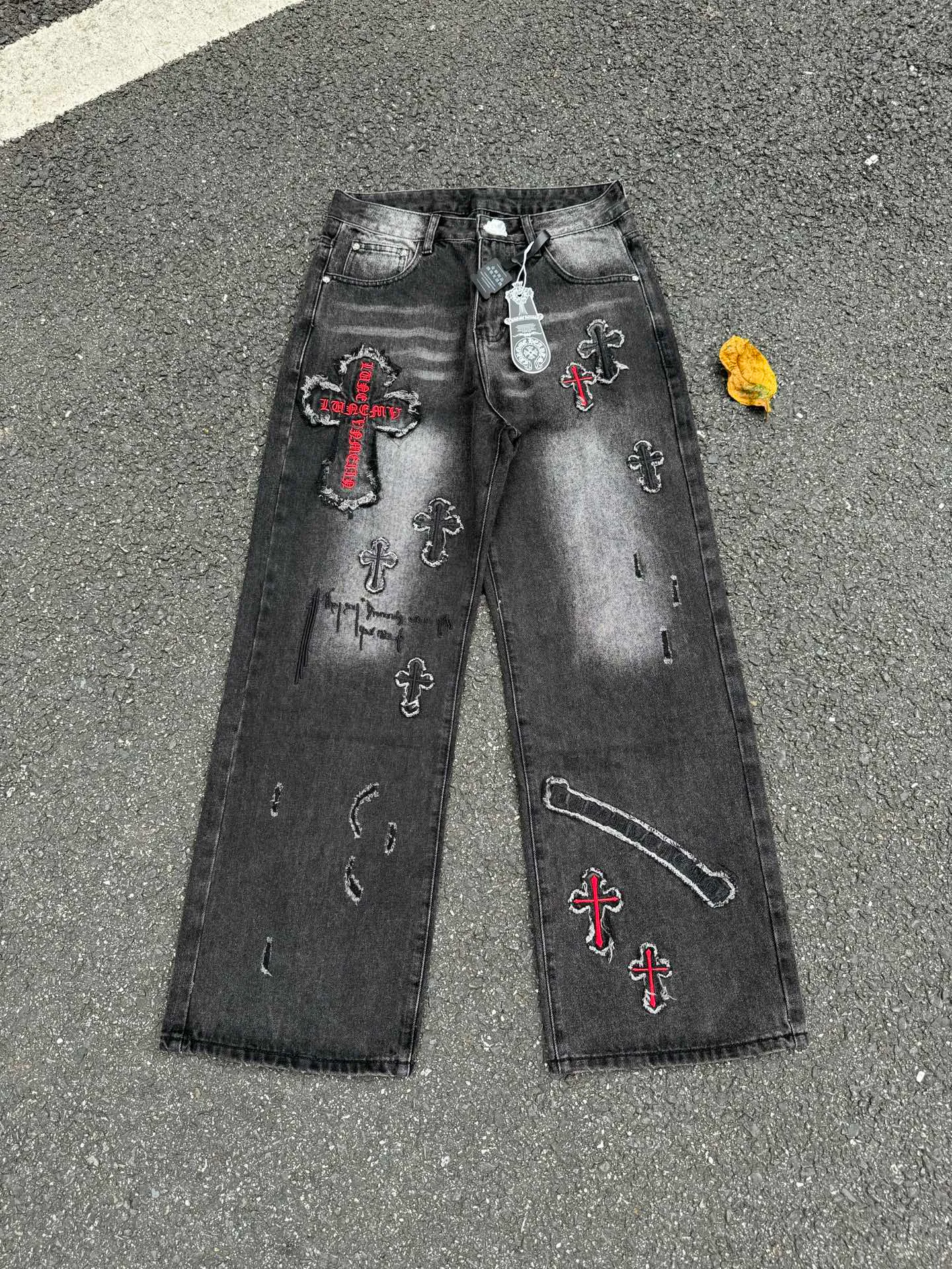 Джинсы Мужские Chrome Hearts 17489852