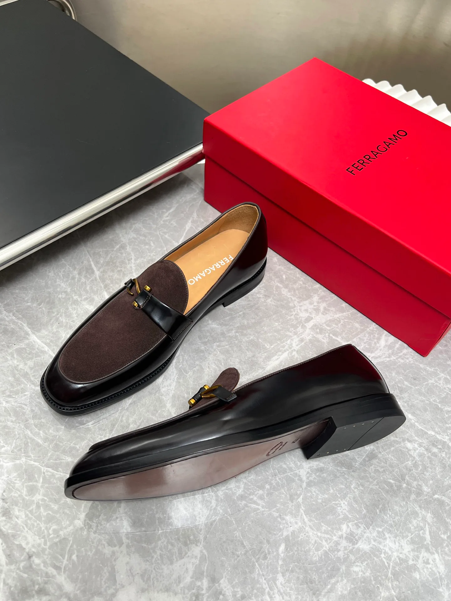 Лоферы И Туфли Мужские Salvatore Ferragamo 18943217