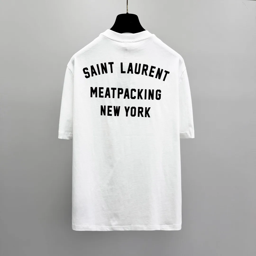 Футболки Мужские Saint Laurent 4377208