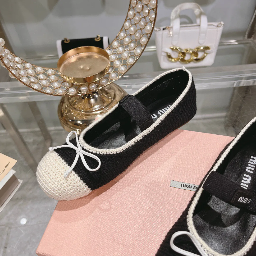 Балетки Женские Miu Miu 12847614