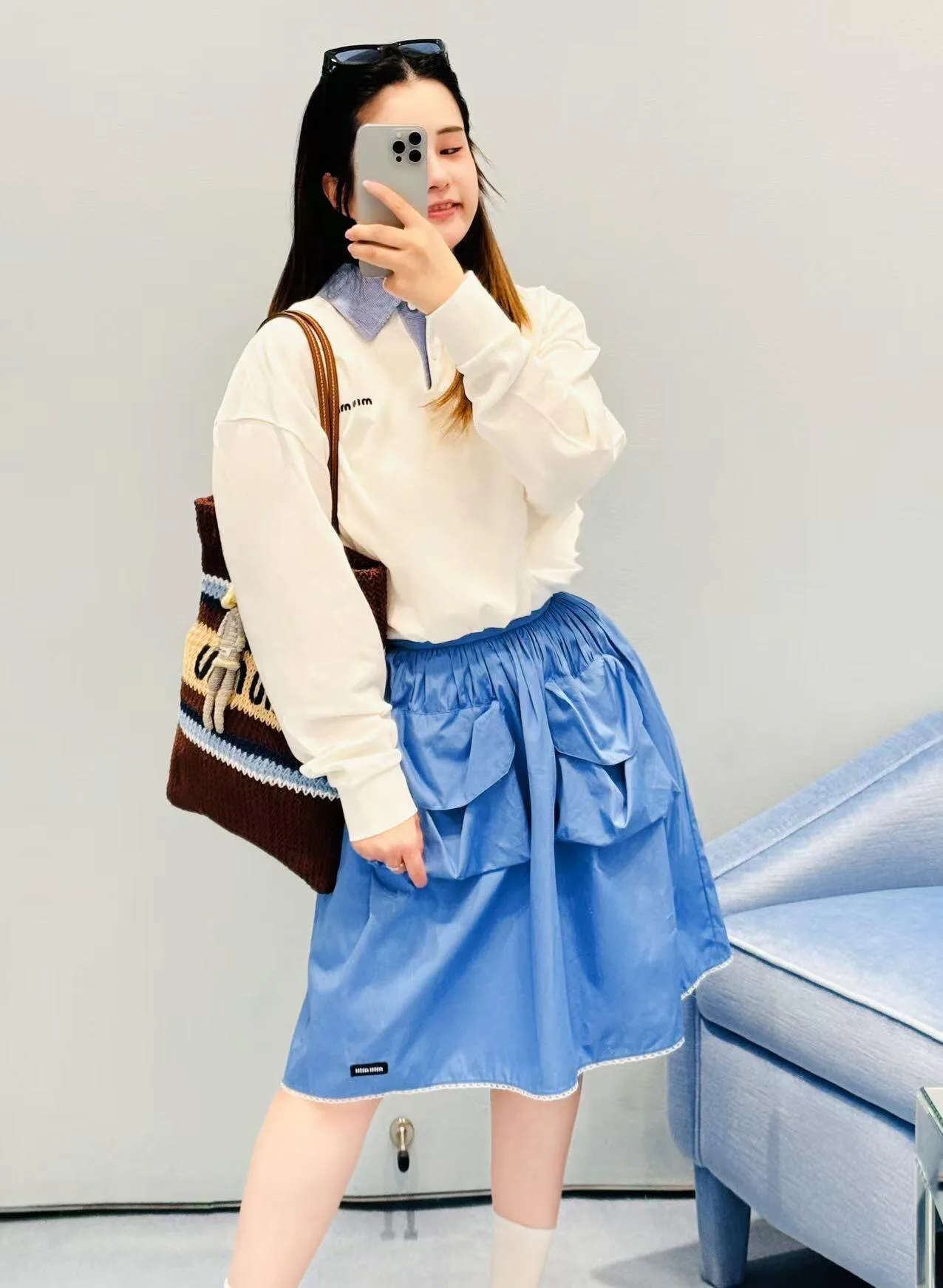 Рубашки Женские Miu Miu 11634148