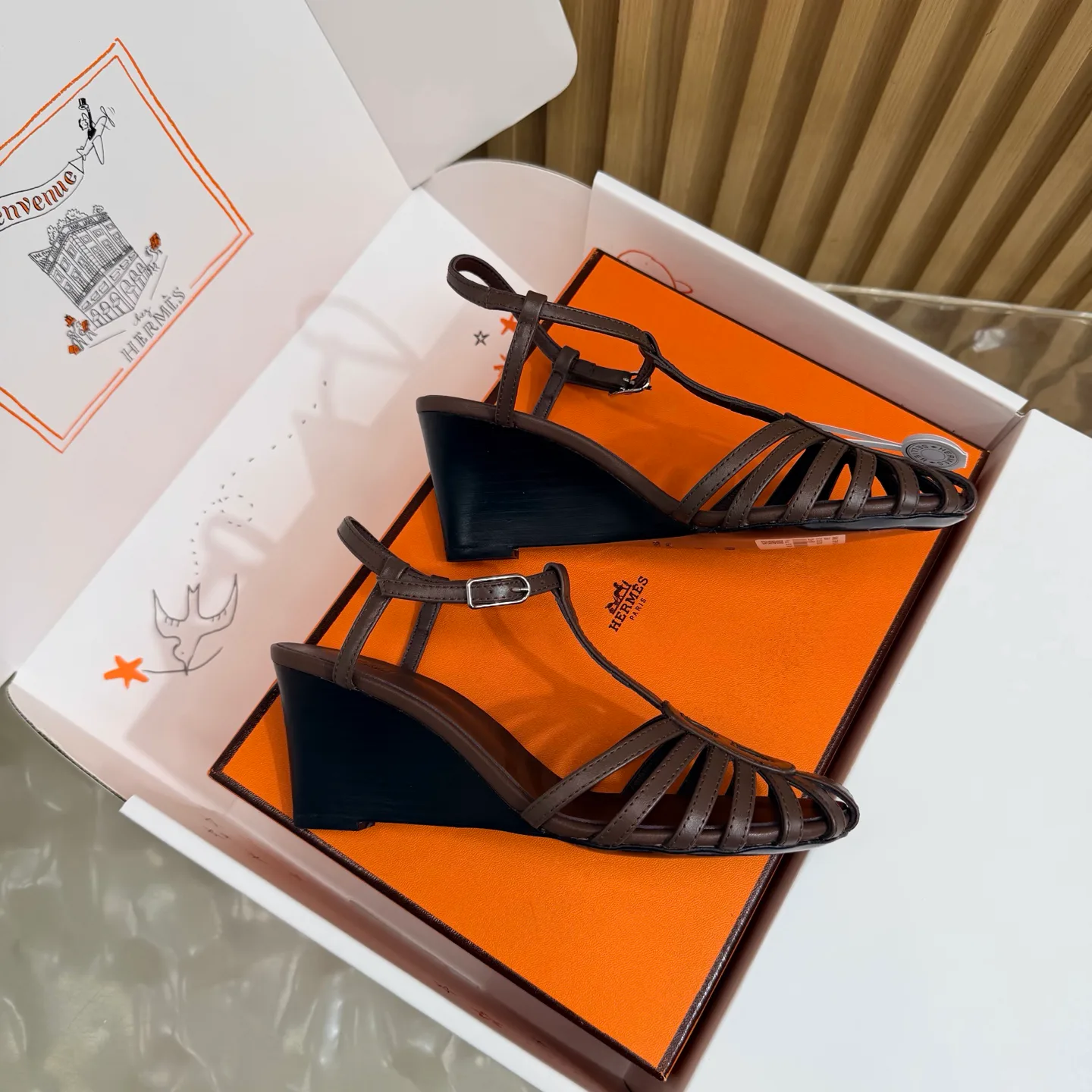 Босоножки Женские Hermes 17728257