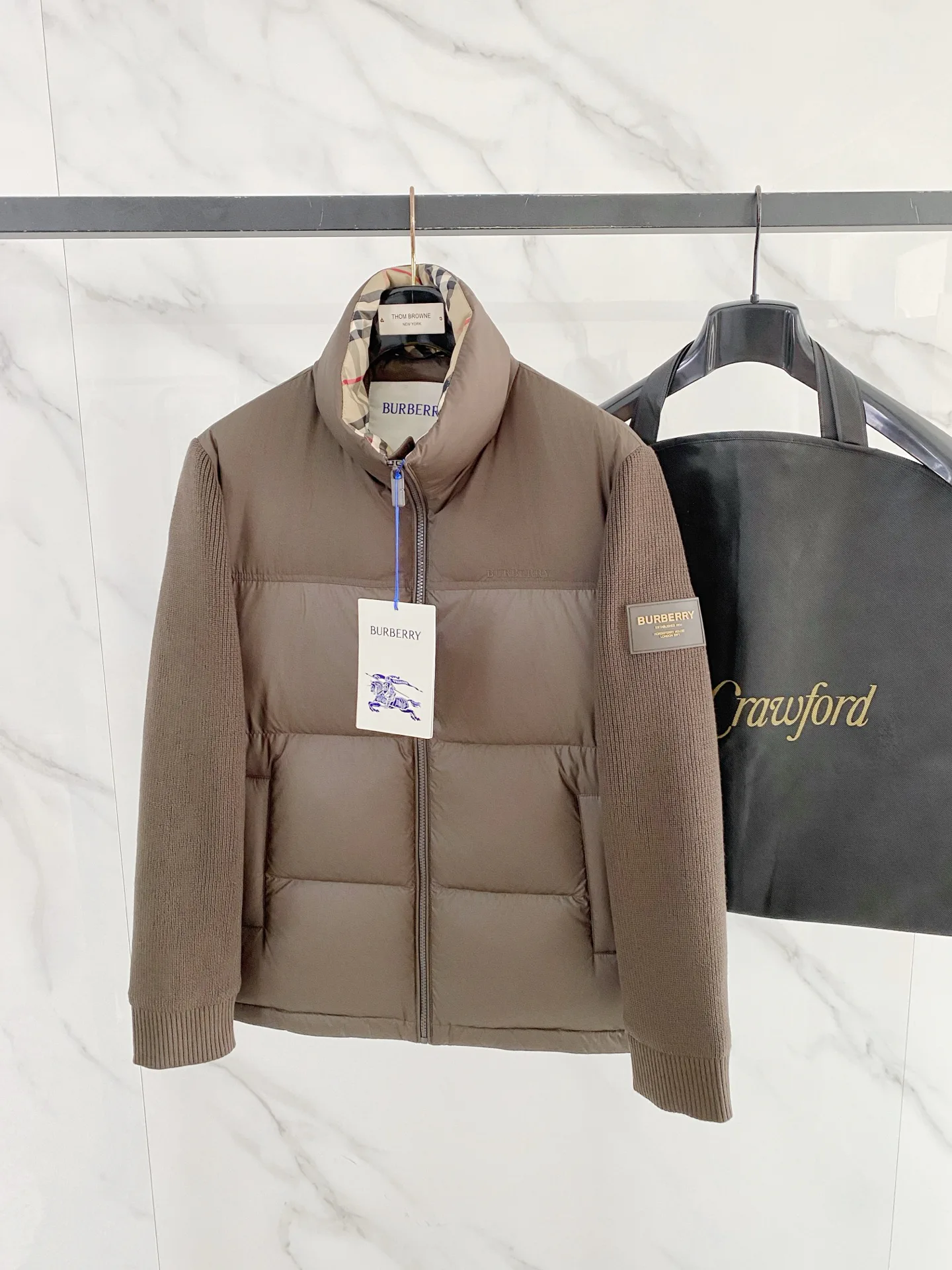 Куртки И Пуховики Мужские Burberry 17919129