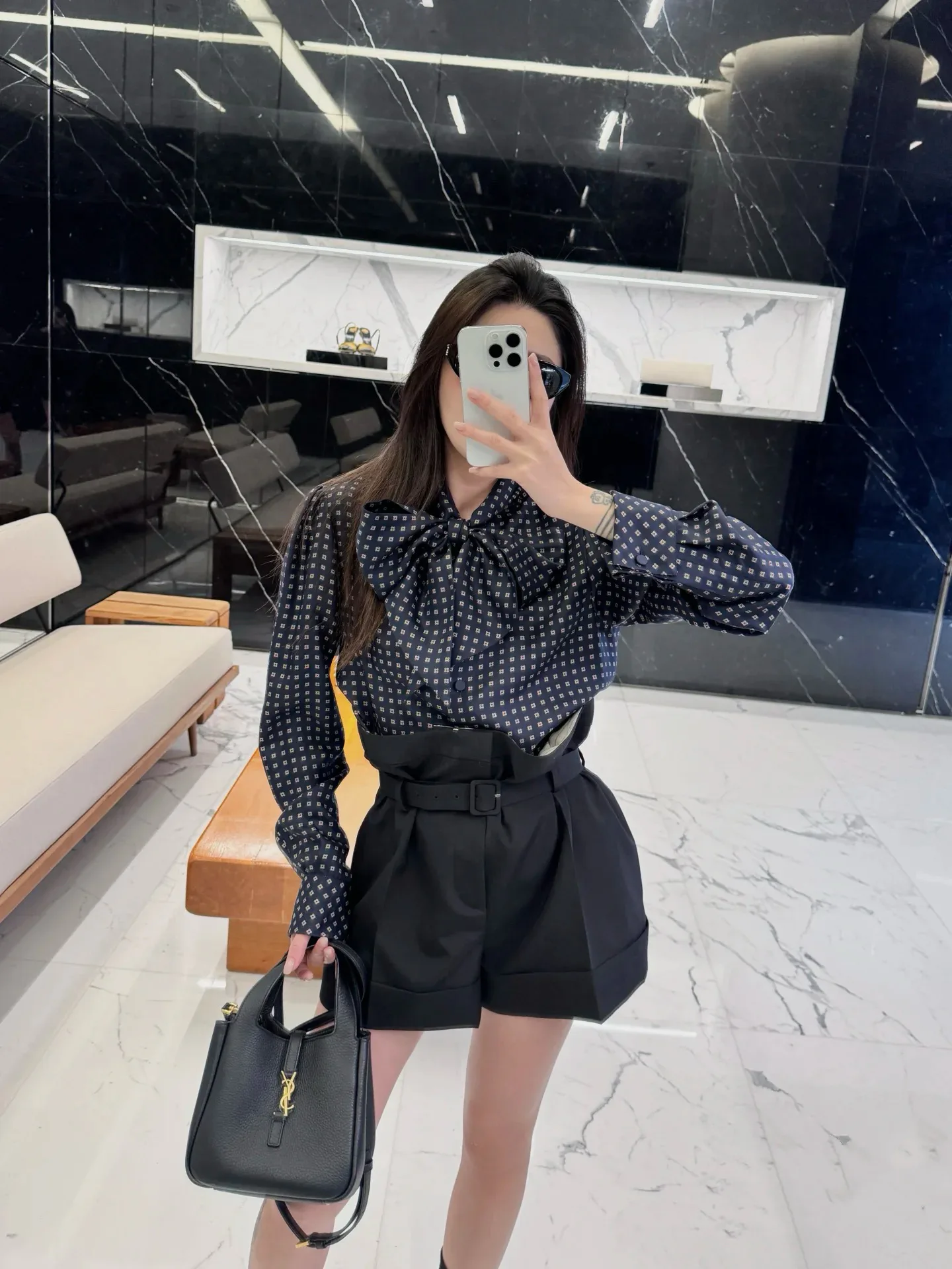 Рубашки Женские Saint Laurent 17998398
