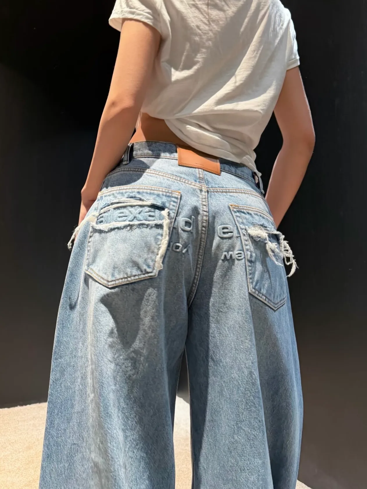 Джинсы Женские Alexander Wang 11904876