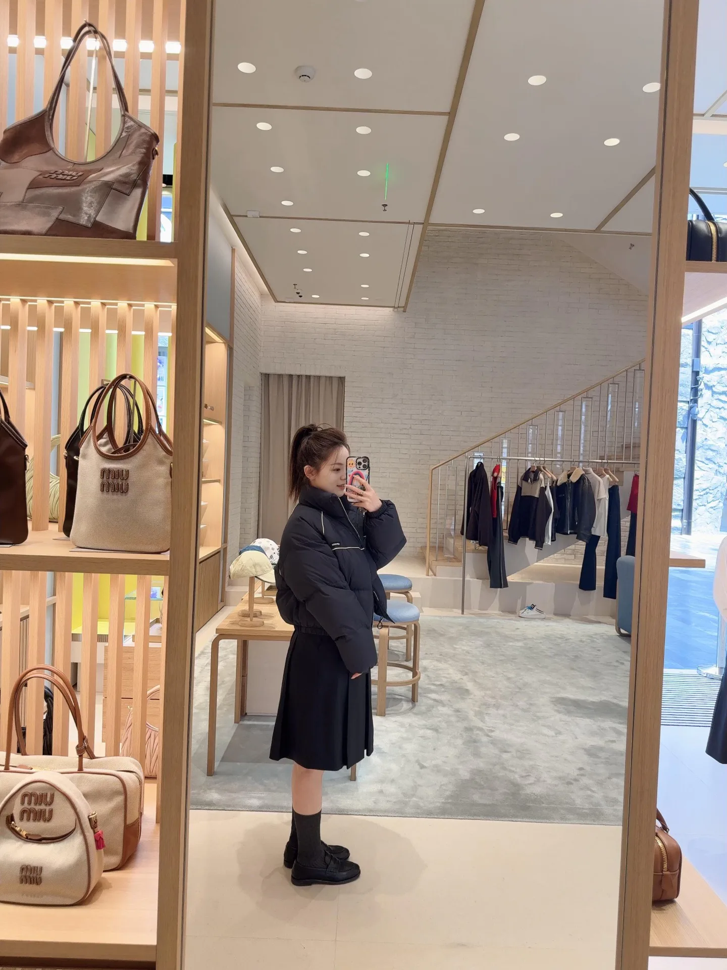 Куртки И Пуховики Женские Miu Miu 132077