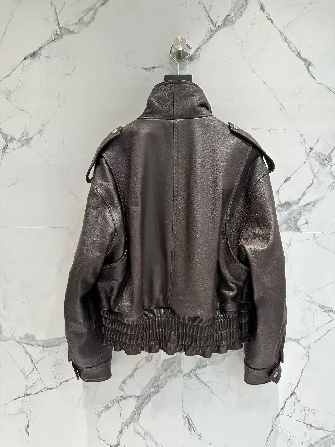 Кожаные Куртки И Дублёнки Женские Alaia 11700500