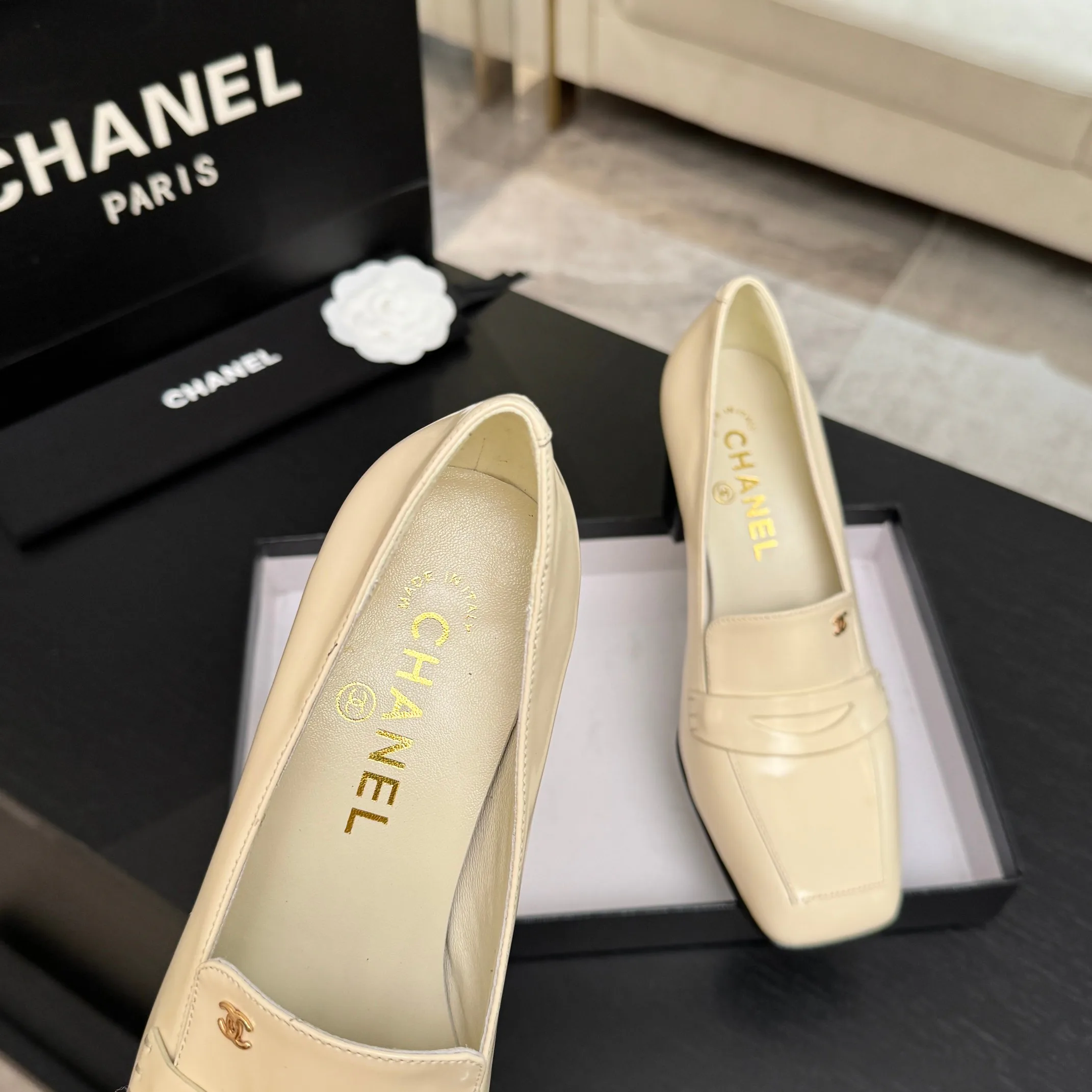 Лоферы И Мокасины Женские Chanel 18063087