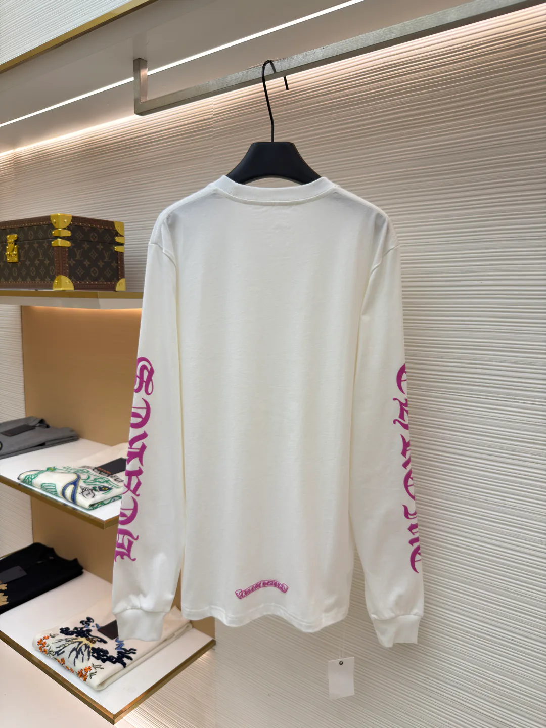 Лонгсливы Мужские Chrome Hearts 11399350