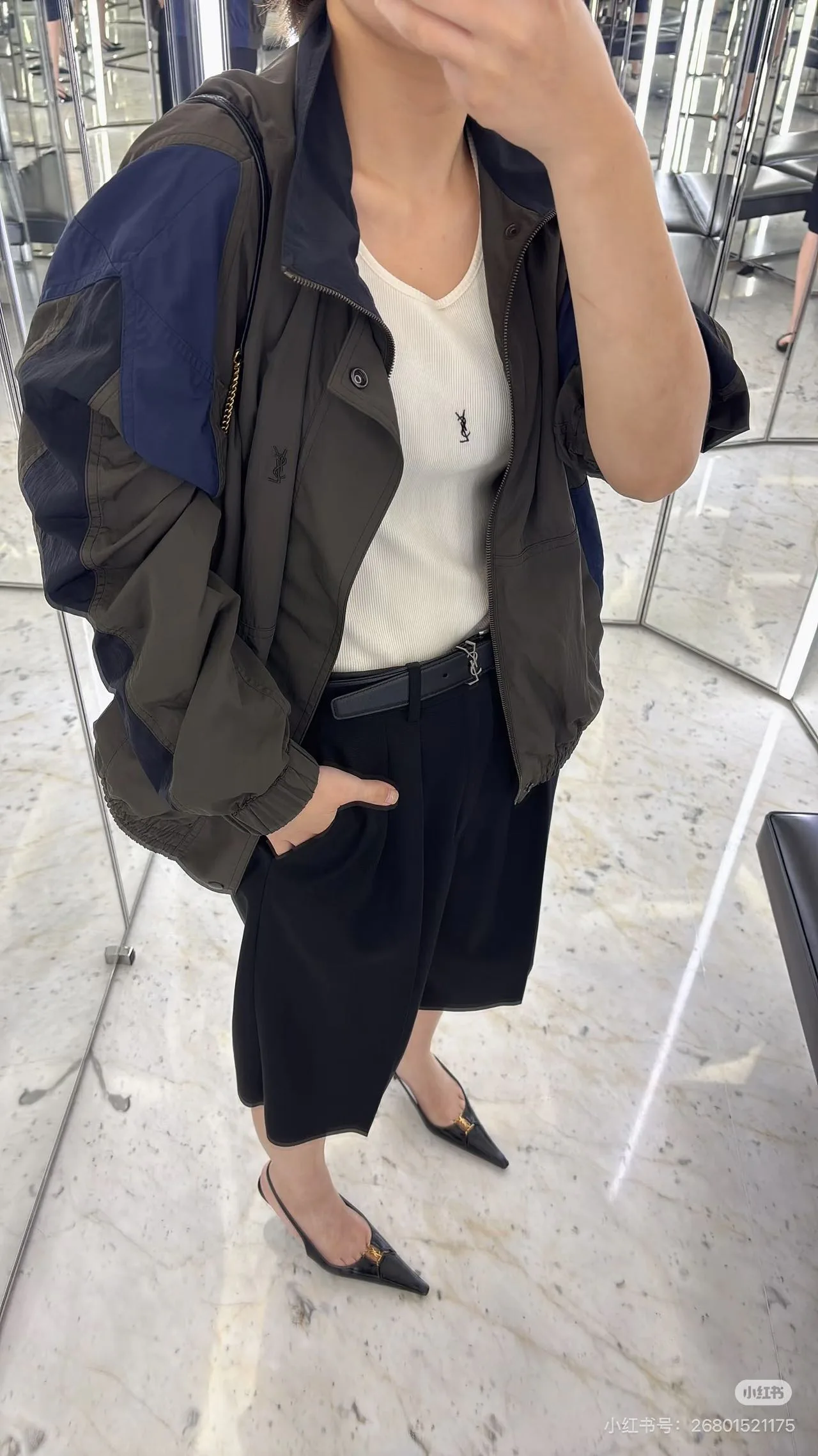 Куртки И Пуховики Женские Saint Laurent 19145930