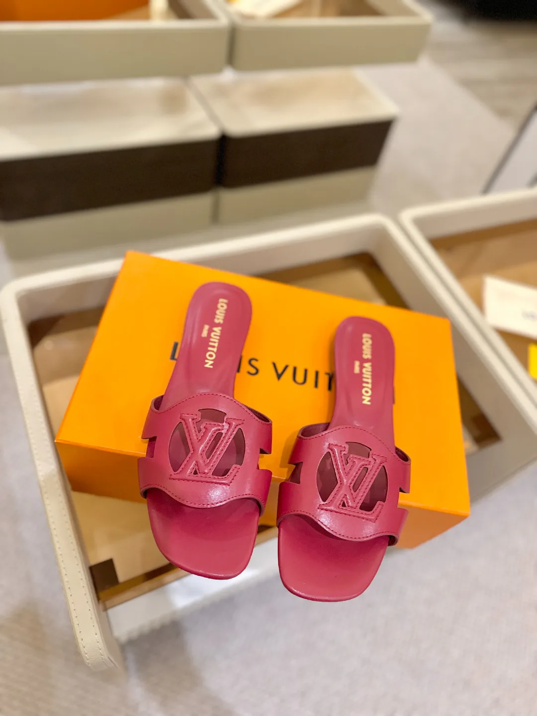 Сандалии Женские Louis Vuitton 9623533