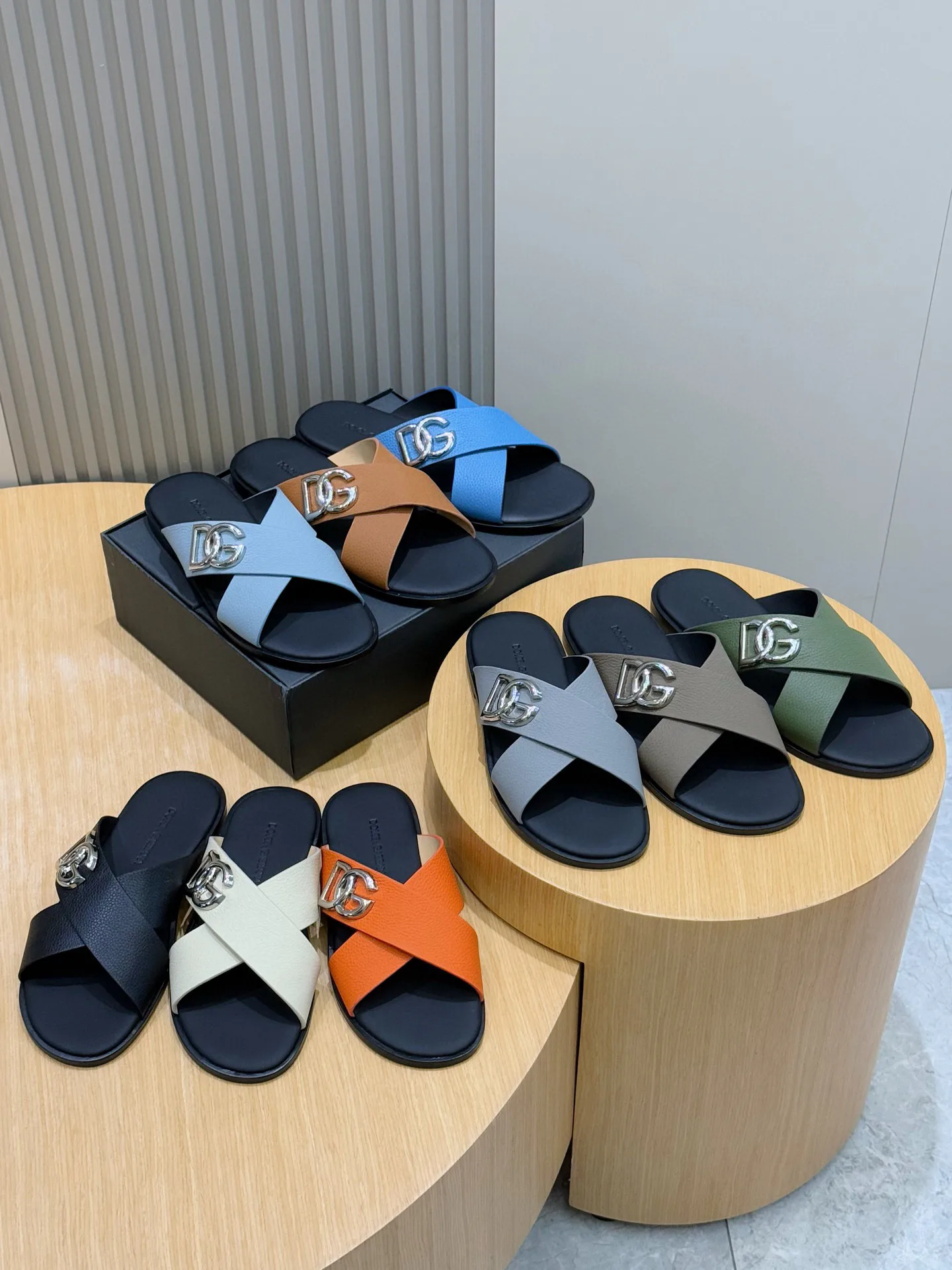 Шлепанцы Мужские Dolce & Gabbana 67384