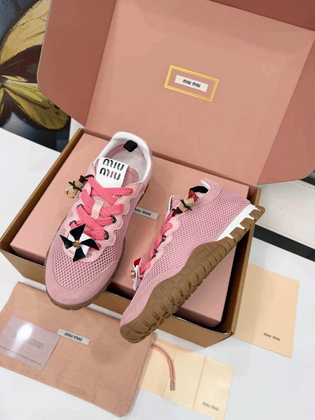 Кроссовки Женские Miu Miu 17245338