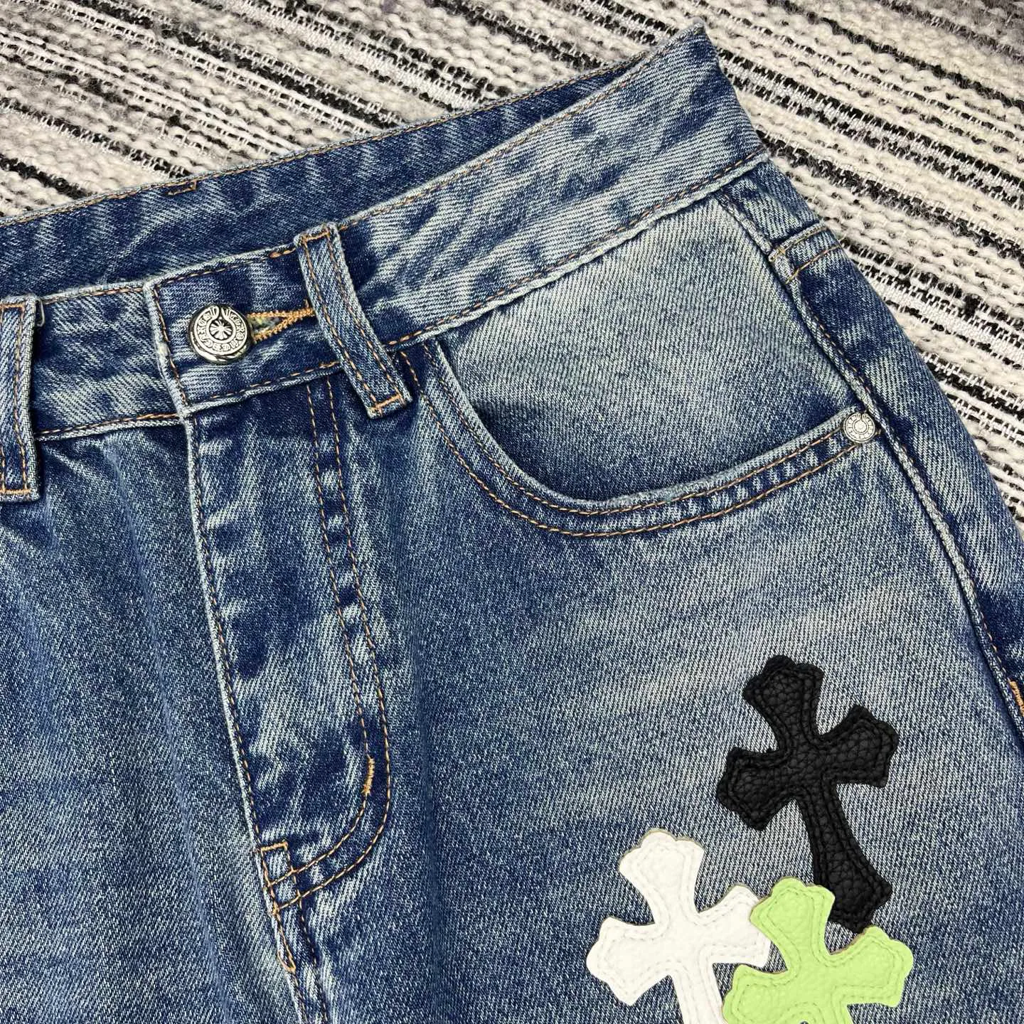 Джинсы Женские Chrome Hearts 11227151