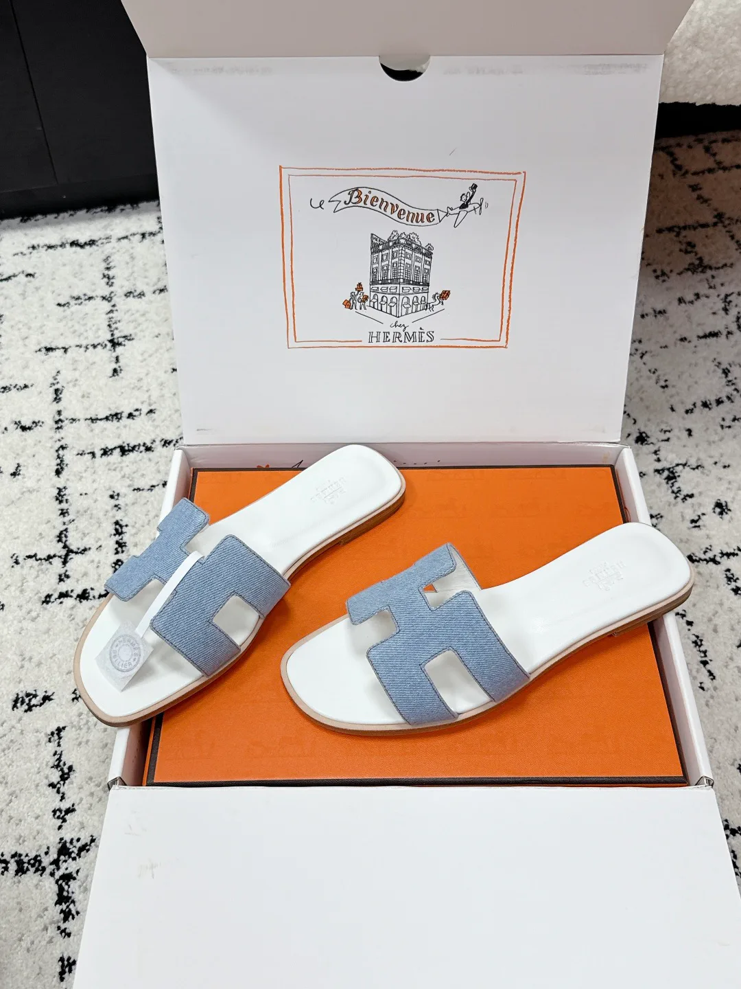 Шлепанцы Женские Hermes 814568