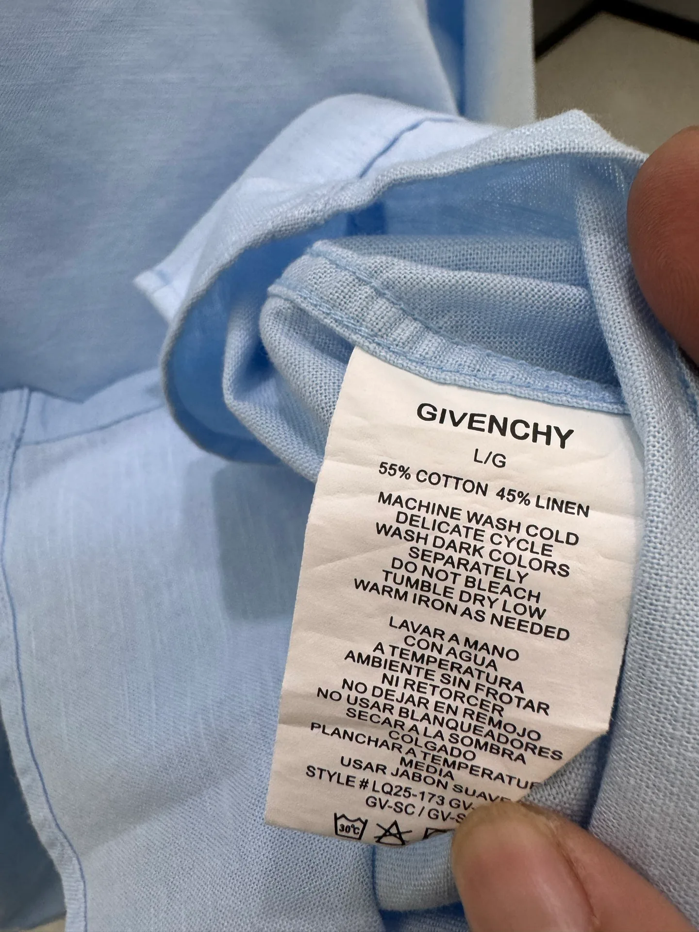 Рубашки Мужские Givenchy 12730158