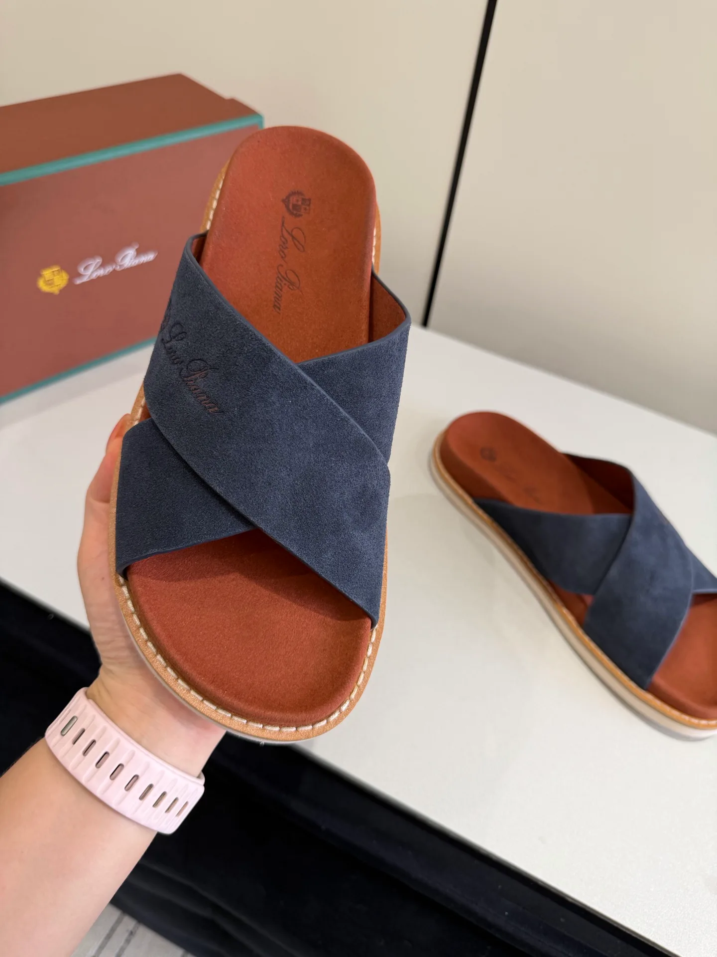 Сандалии Мужские Loro Piana 17464202