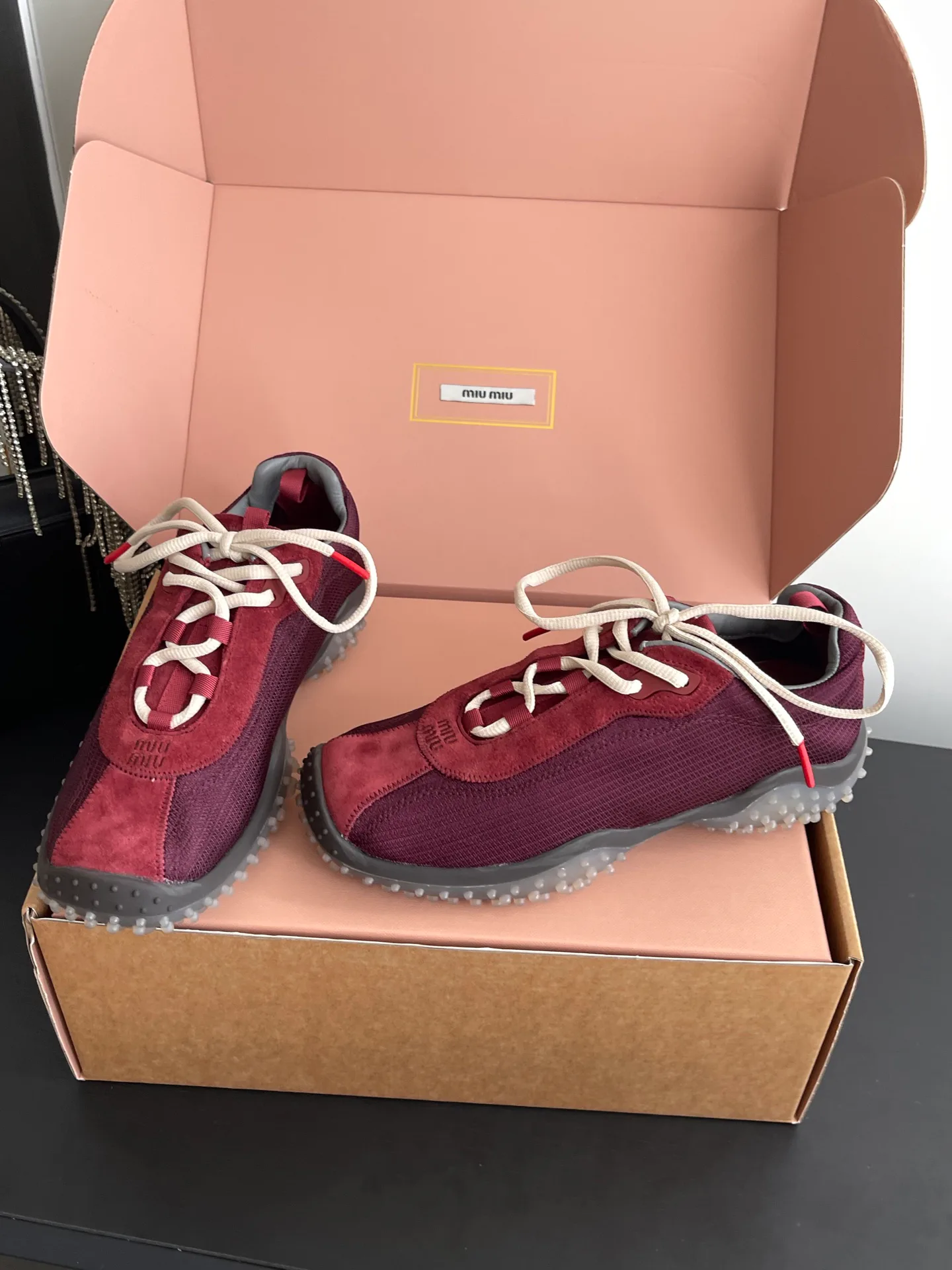 Кроссовки Женские Miu Miu 17554332
