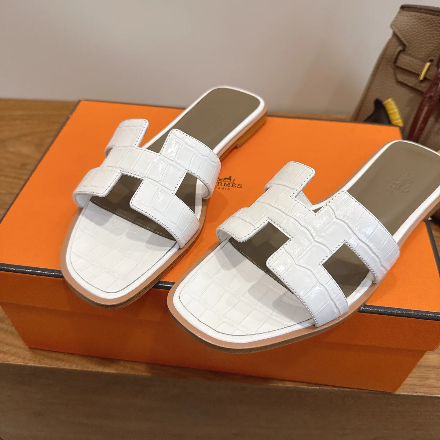 Шлепанцы Женские Hermes 1223556