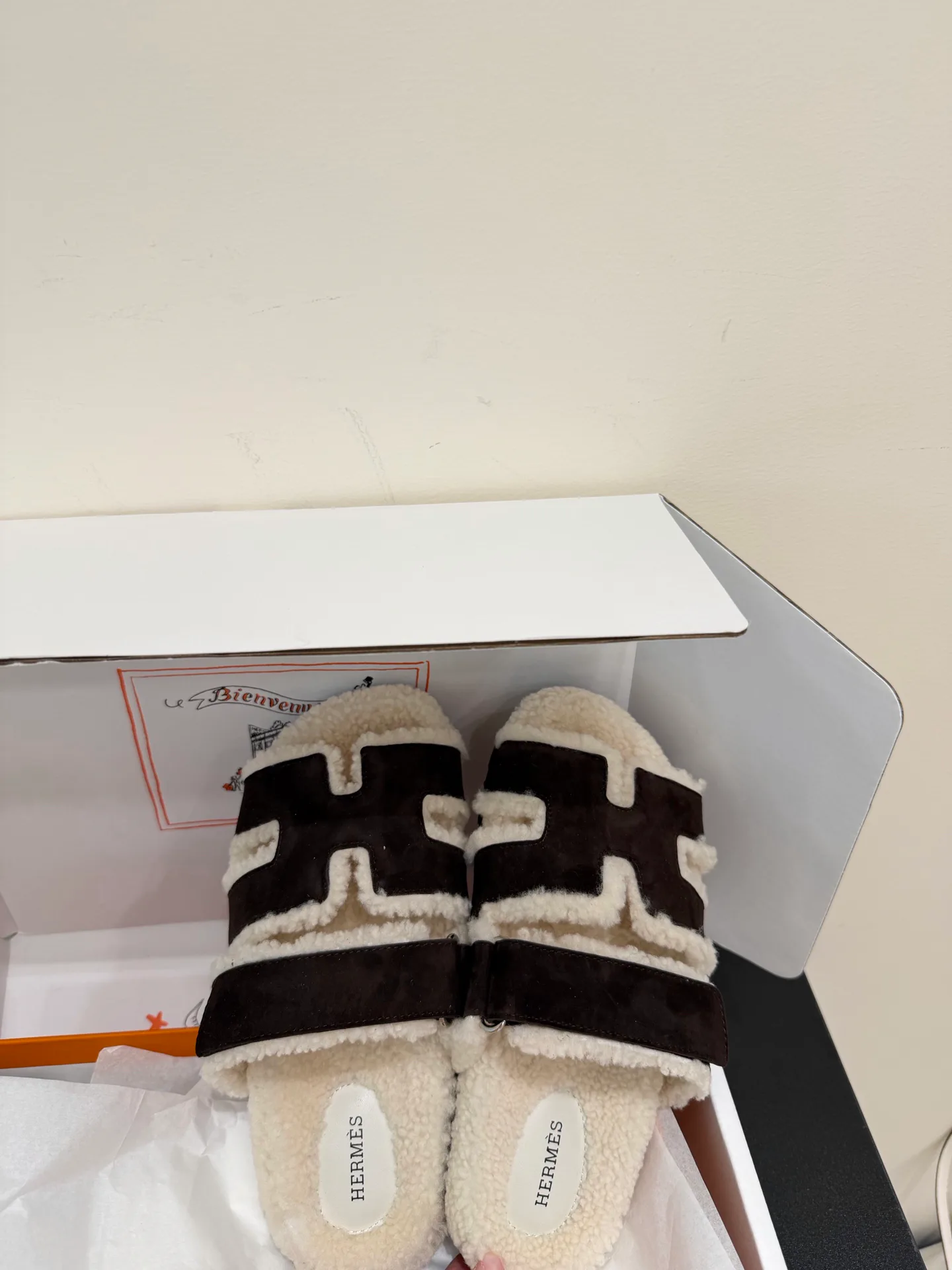 Тапочки Женские Hermes 17956528
