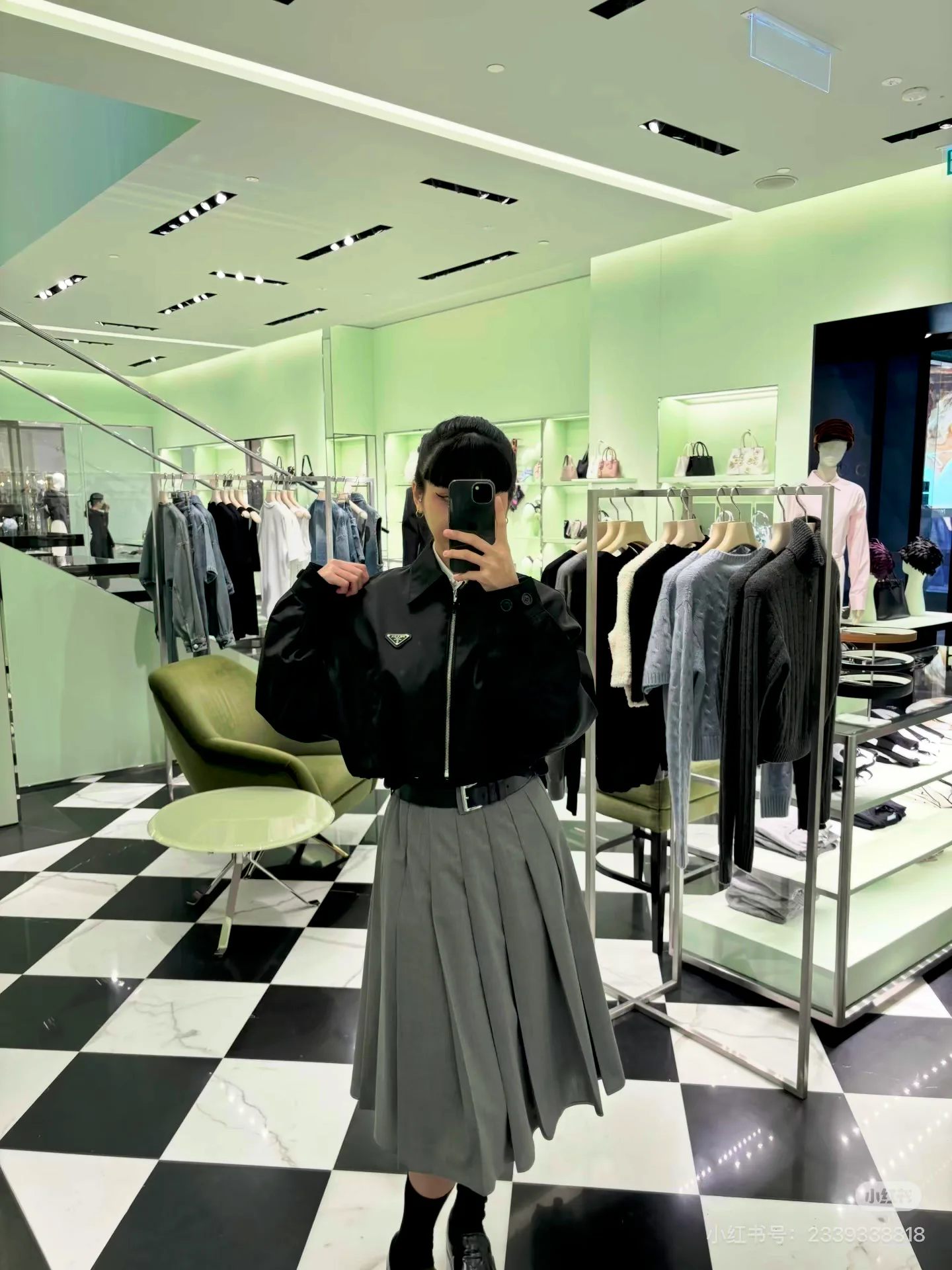 Куртки И Пуховики Женские Prada 18273654