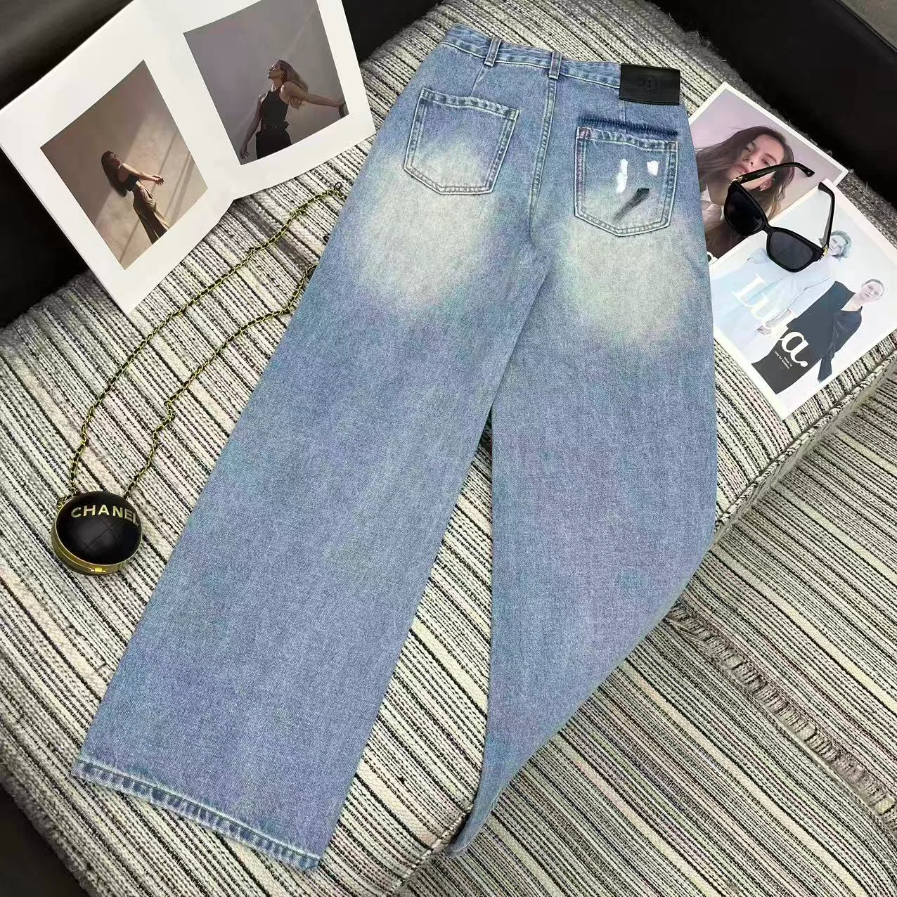 Джинсы Женские Chrome Hearts 11389594