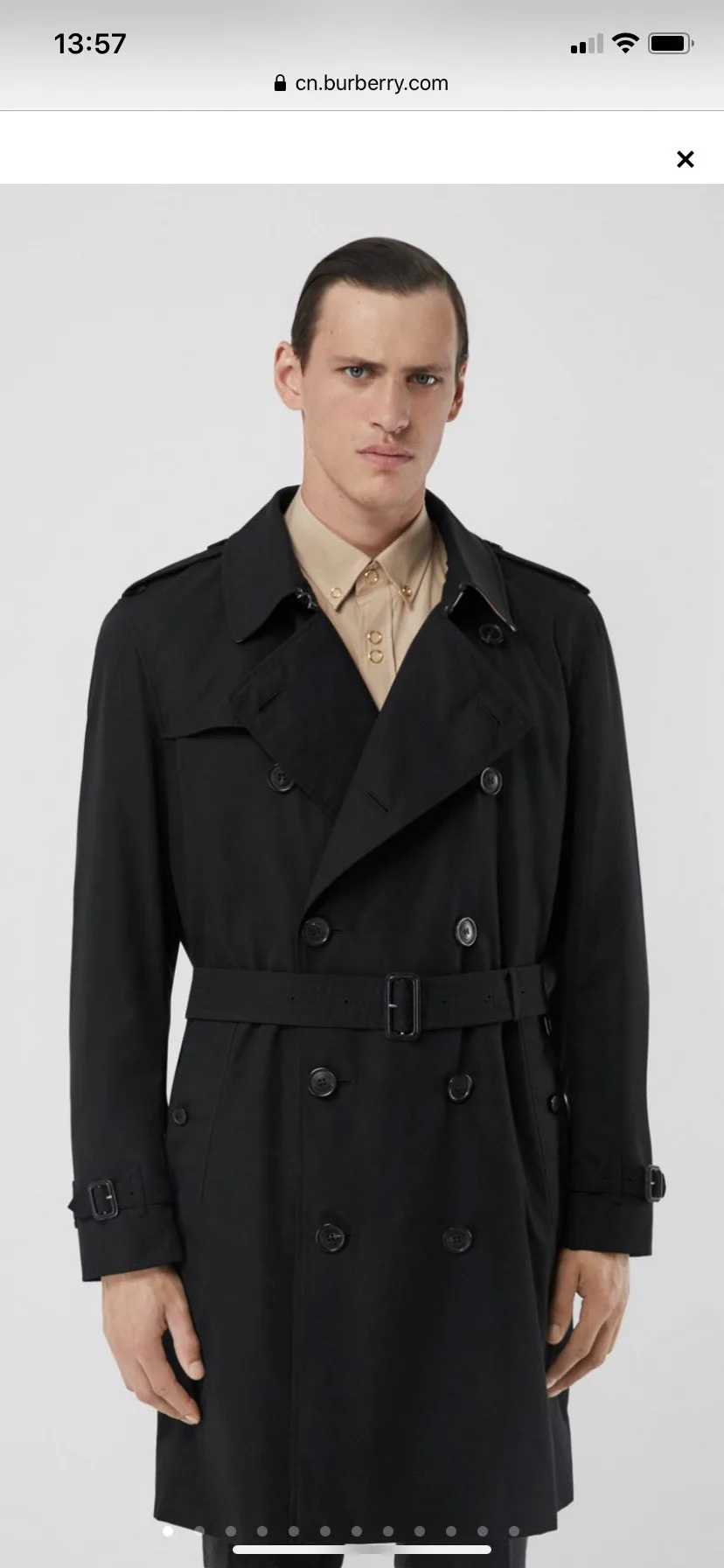 Пальто И Тренчи Мужские Burberry 12581320