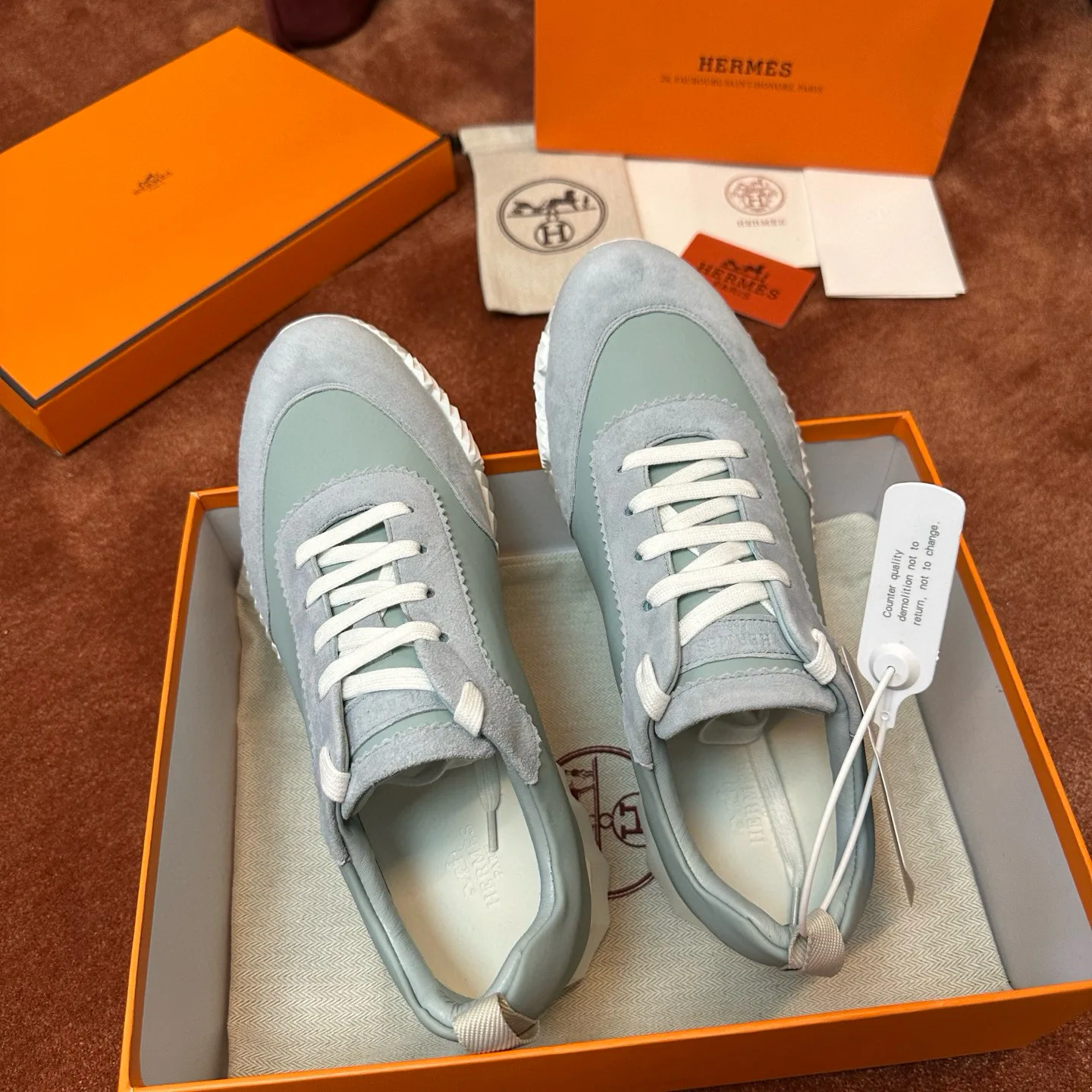 Кроссовки Женские Hermes 1248599