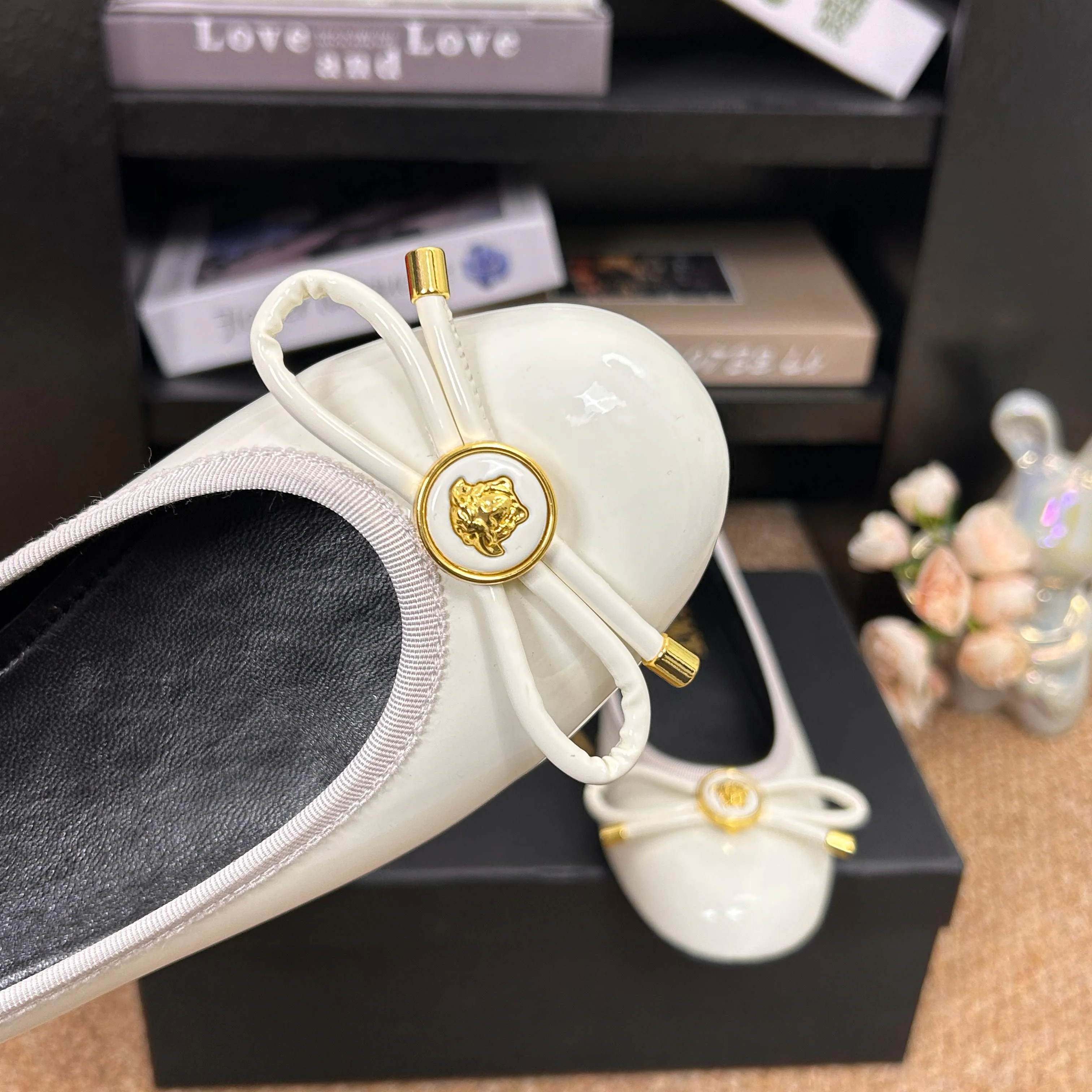 Балетки Женские Versace 9633250
