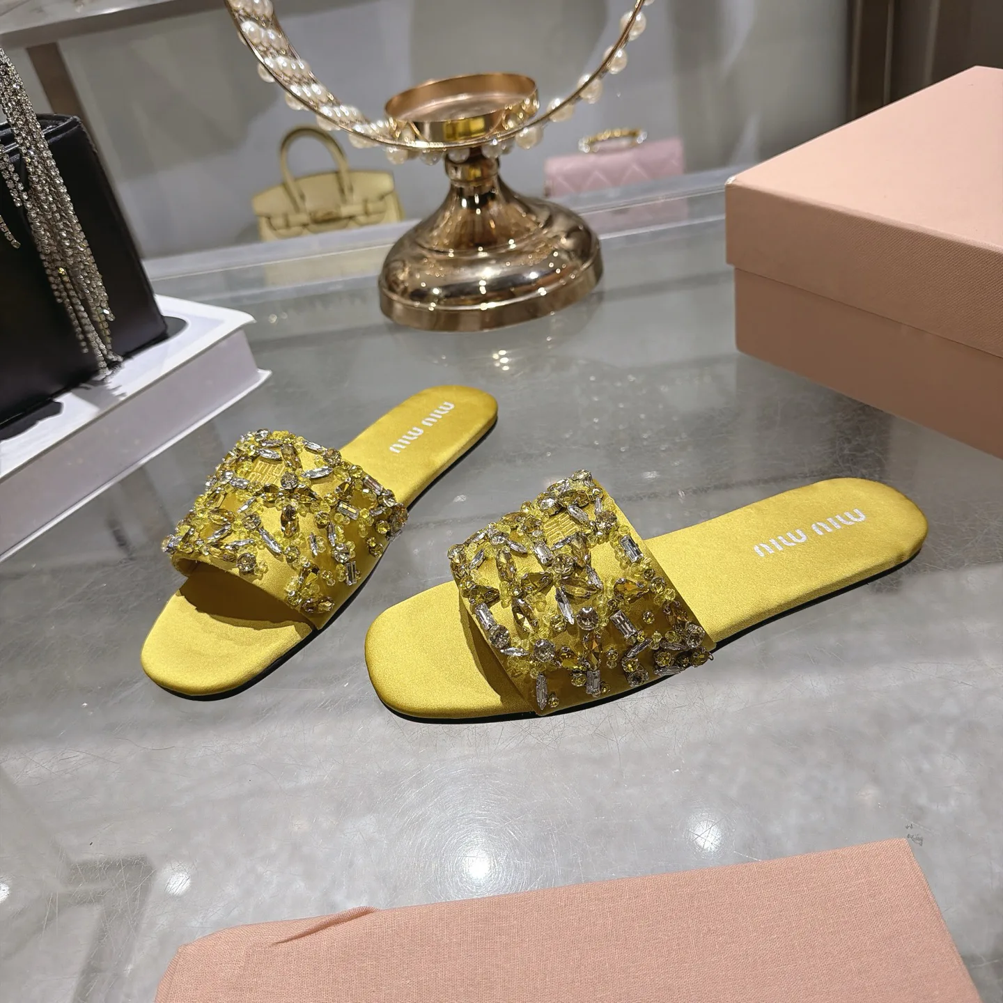 Босоножки Женские Miu Miu 18025809