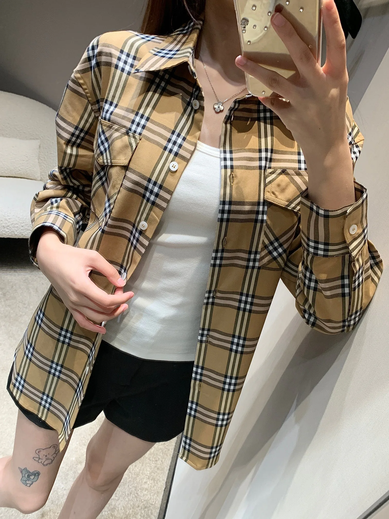 Рубашки Женские Burberry 17886343