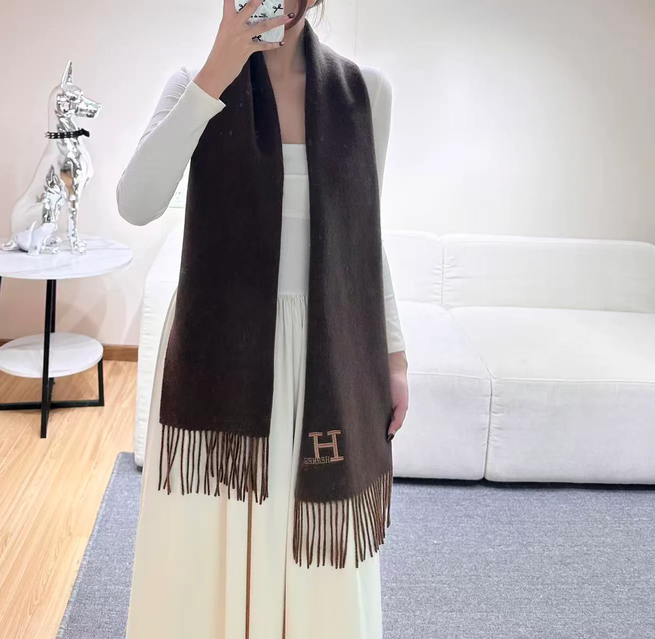 Шарфы Hermes 18627219
