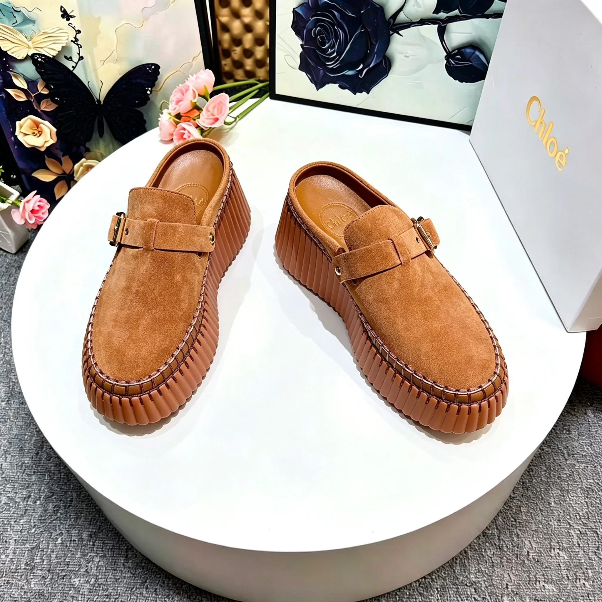Мюли И Сабо Женские Chloe 17773547