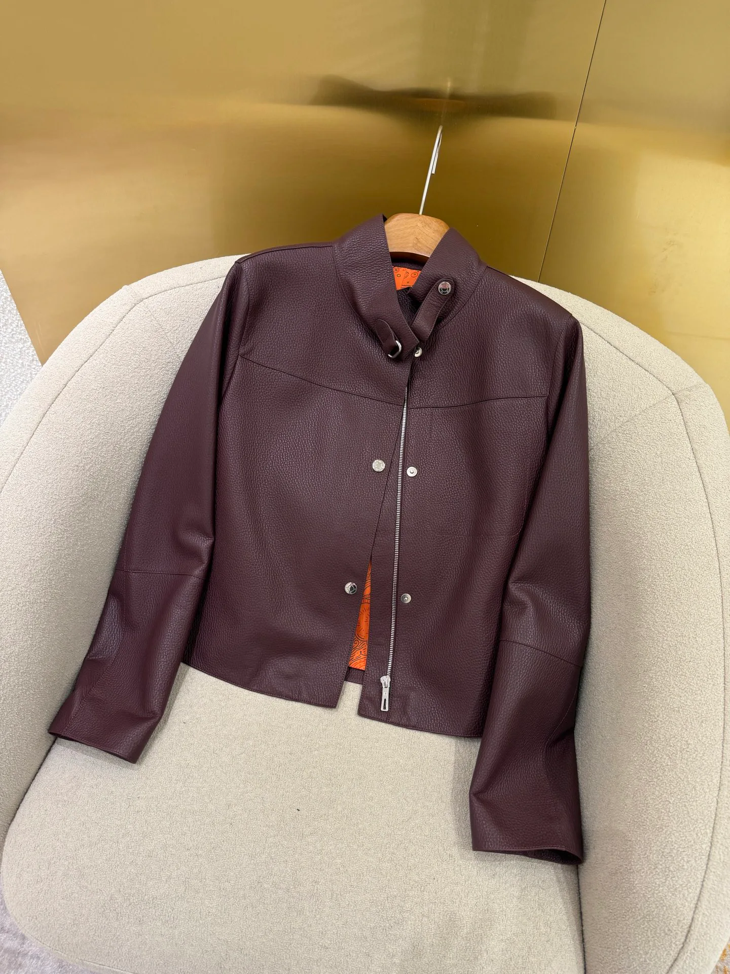 Кожаные Куртки И Дублёнки Женские Hermes 11428935