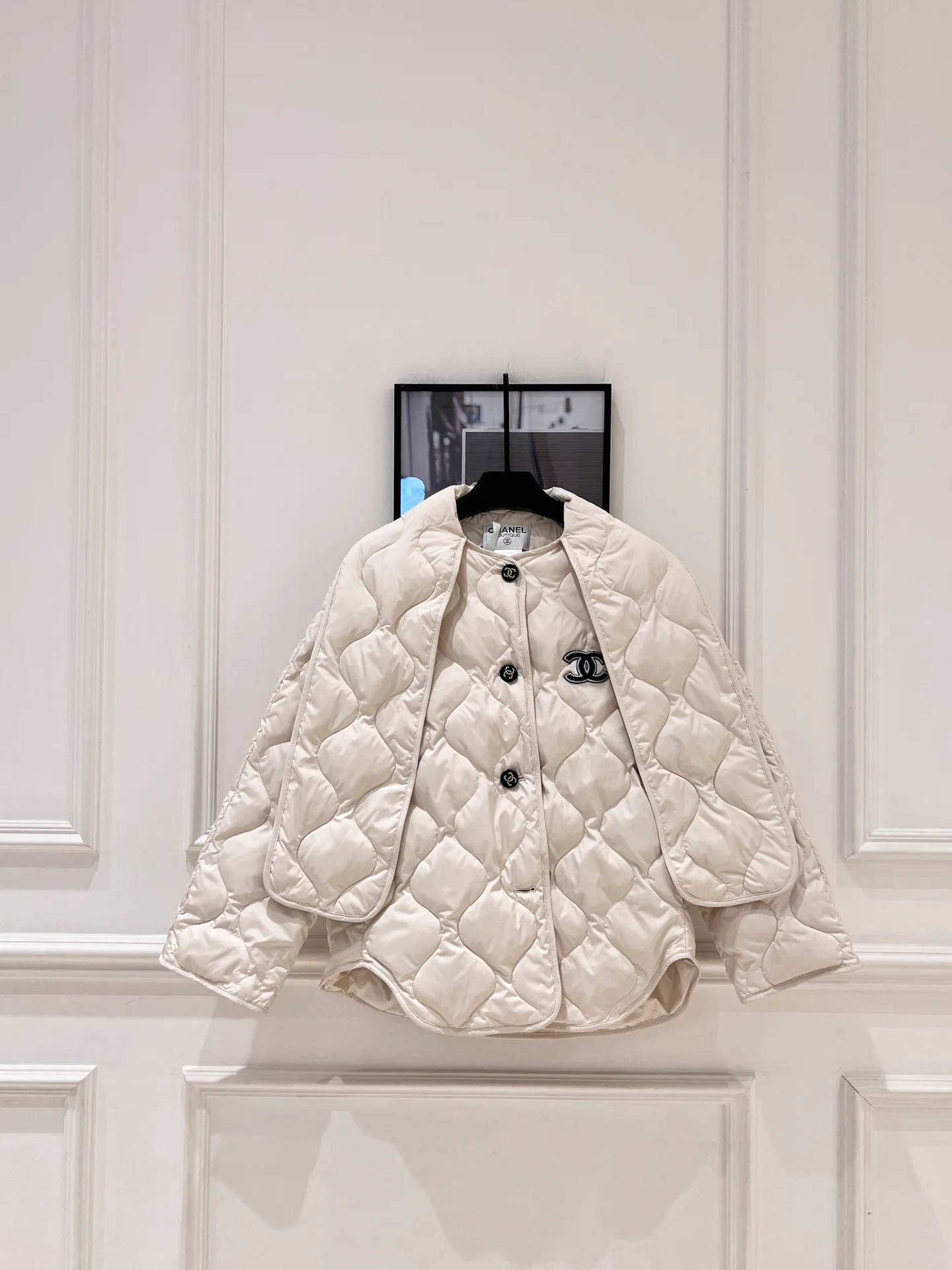 Куртки И Пуховики Женские Chanel 1856801